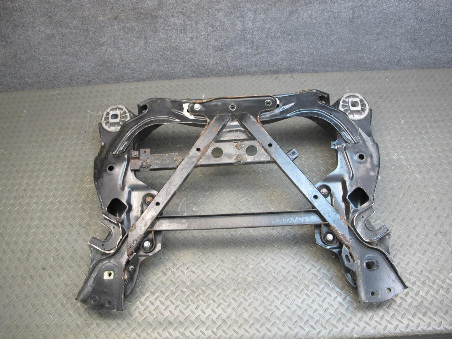07-10 Bentley Continental GTC Front Engine Sub Frame Crossmember Carrier 37k