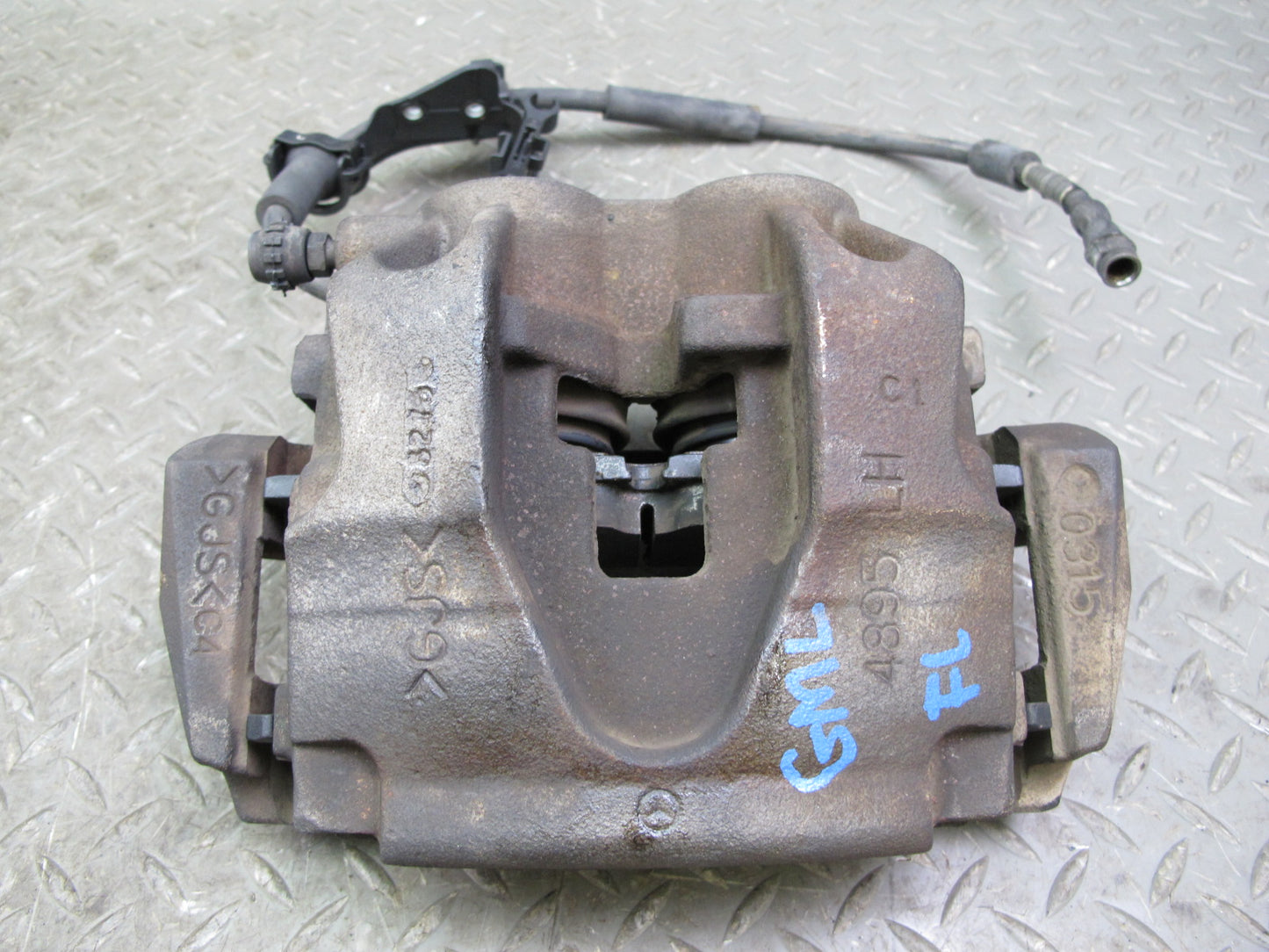 2012-2019 Mercedes W166 ML GLE AWD Front Left & Right Side Brake Caliper Set