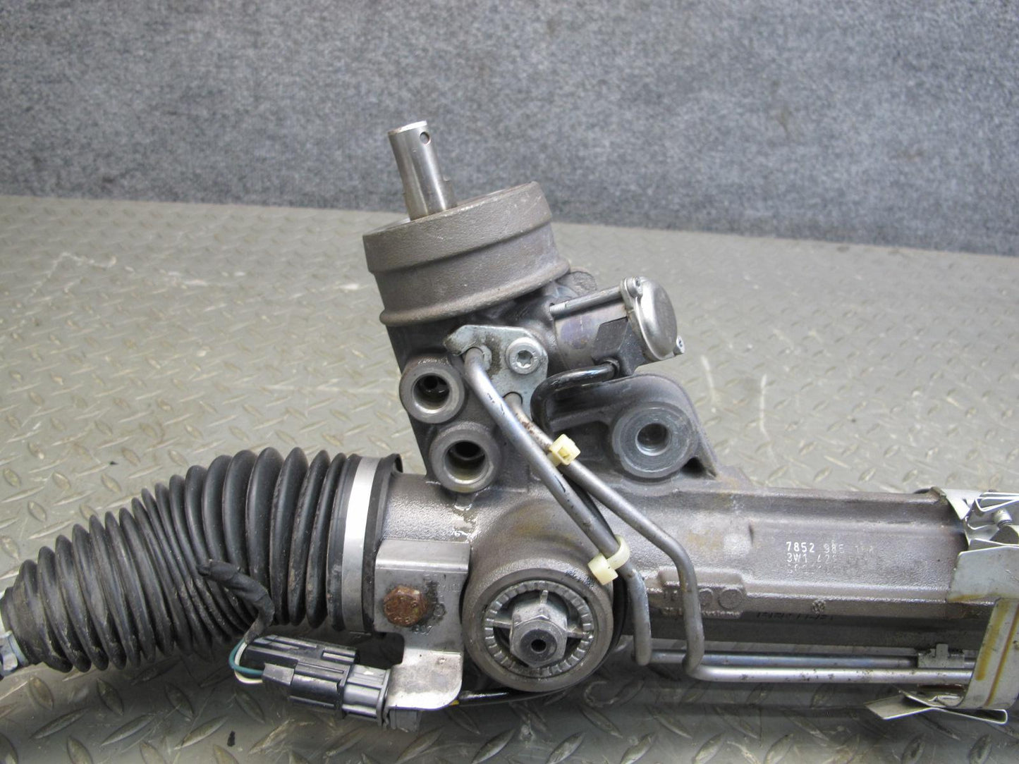 03-10 Bentley Continental GTC GT Power Steering Rack & Pinion 3W1422071D 37k