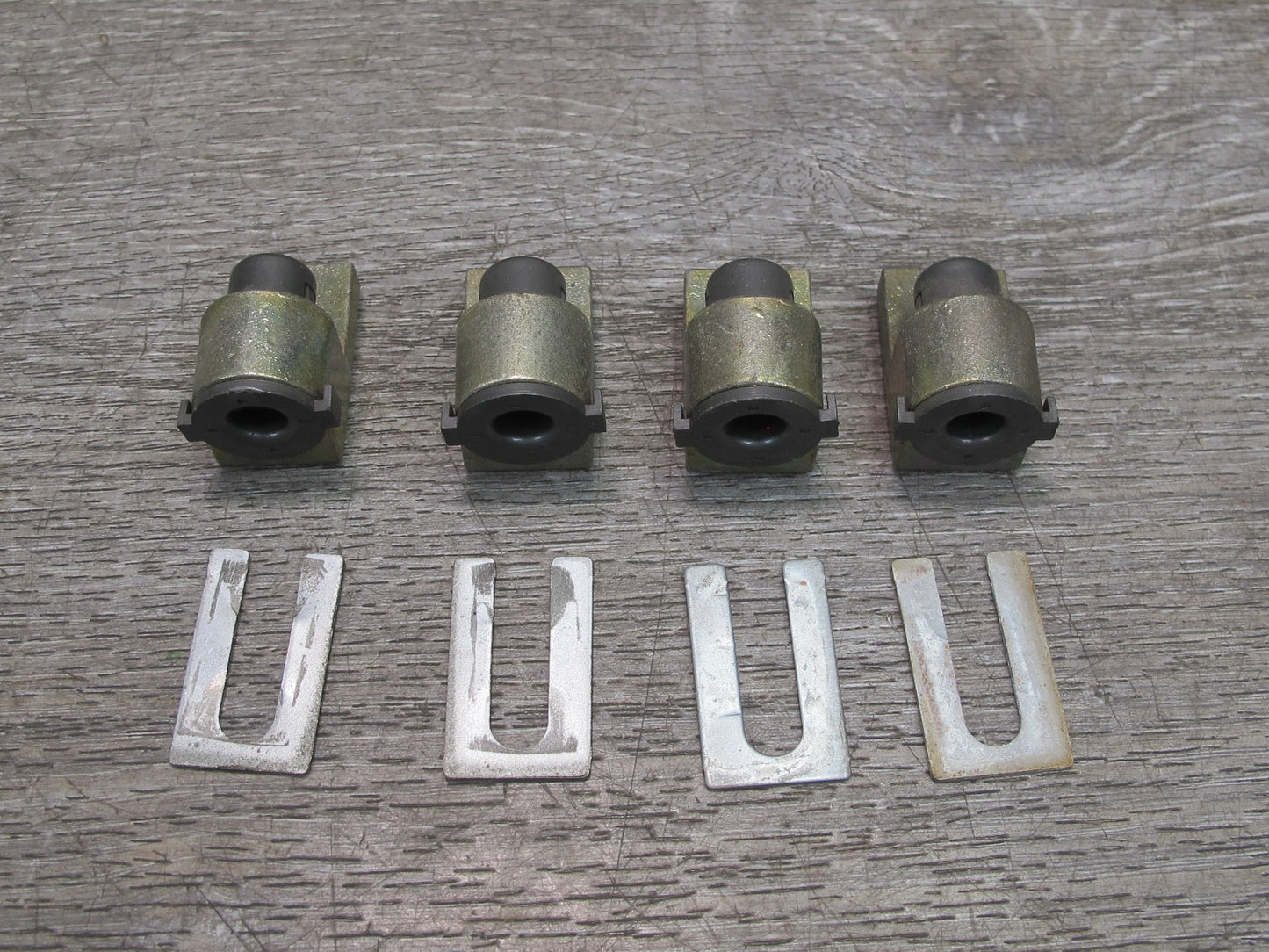90-96 Nissan Z32 300ZX 2+0 T-top Roof Lock Unlock Guide Bracket Set OEM