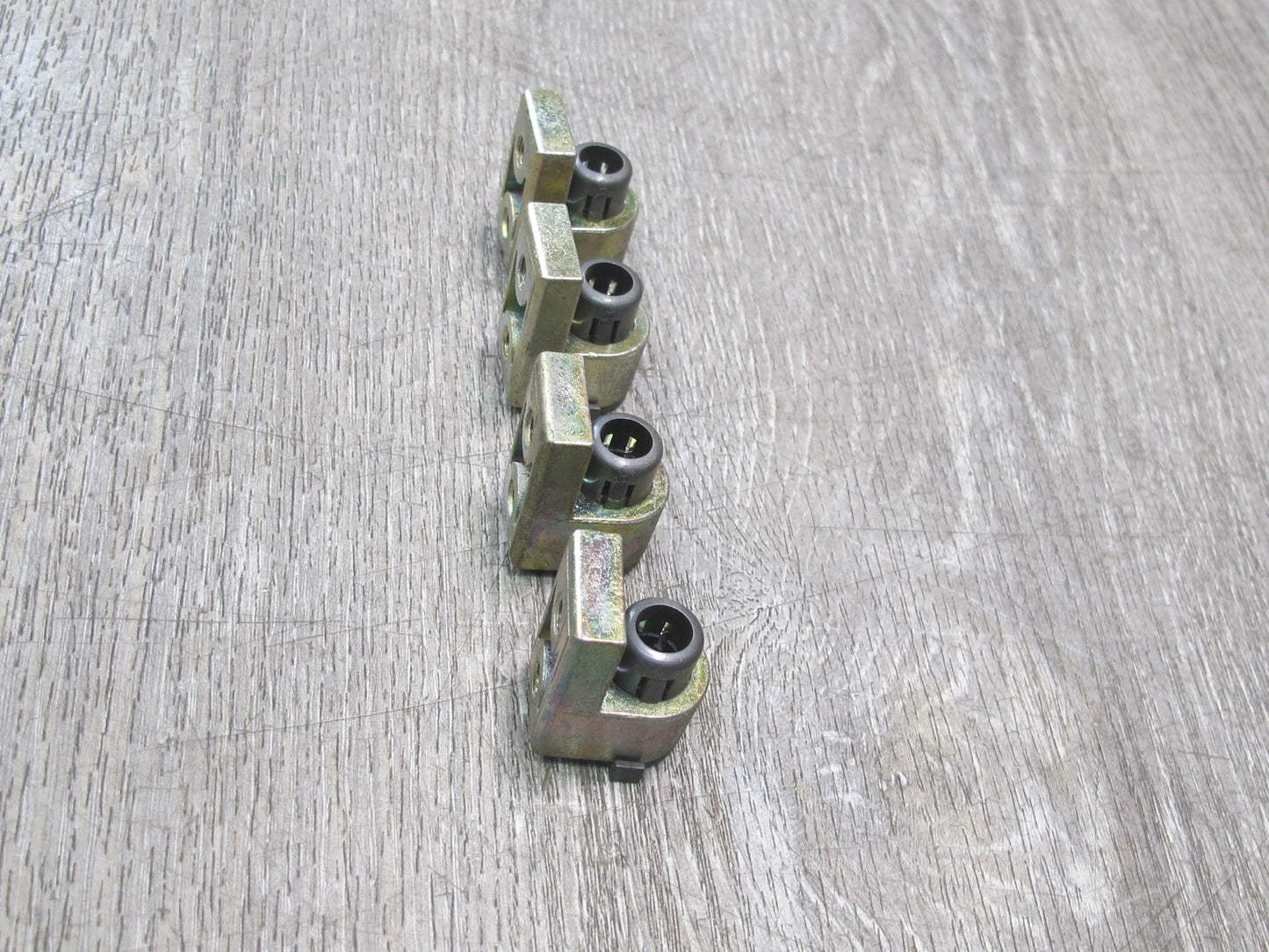 90-96 Nissan Z32 300ZX 2+0 T-top Roof Lock Unlock Guide Bracket Set OEM