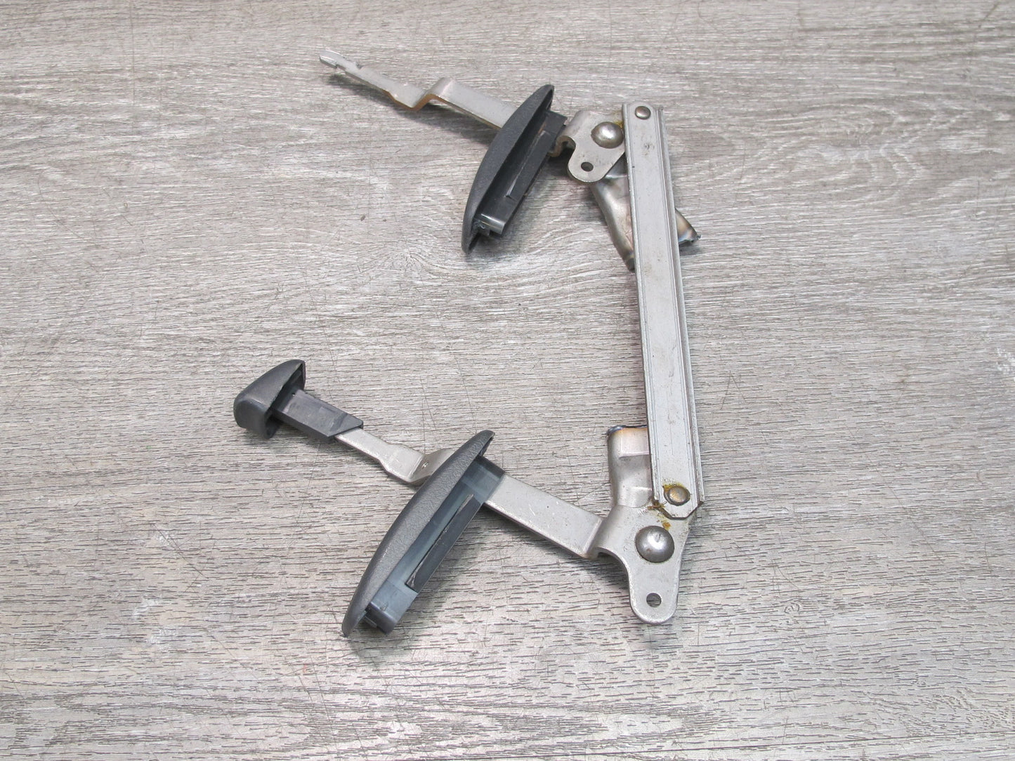 90-96 Nissan 300ZX Z32 Right Pass Seat Backrest Regulator w Trims Cut AS IS OEM