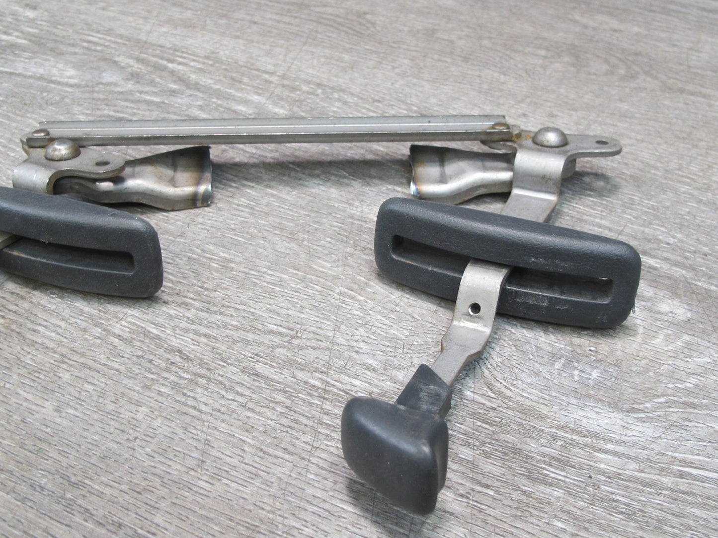 90-96 Nissan 300ZX Z32 Right Pass Seat Backrest Regulator w Trims Cut AS IS OEM