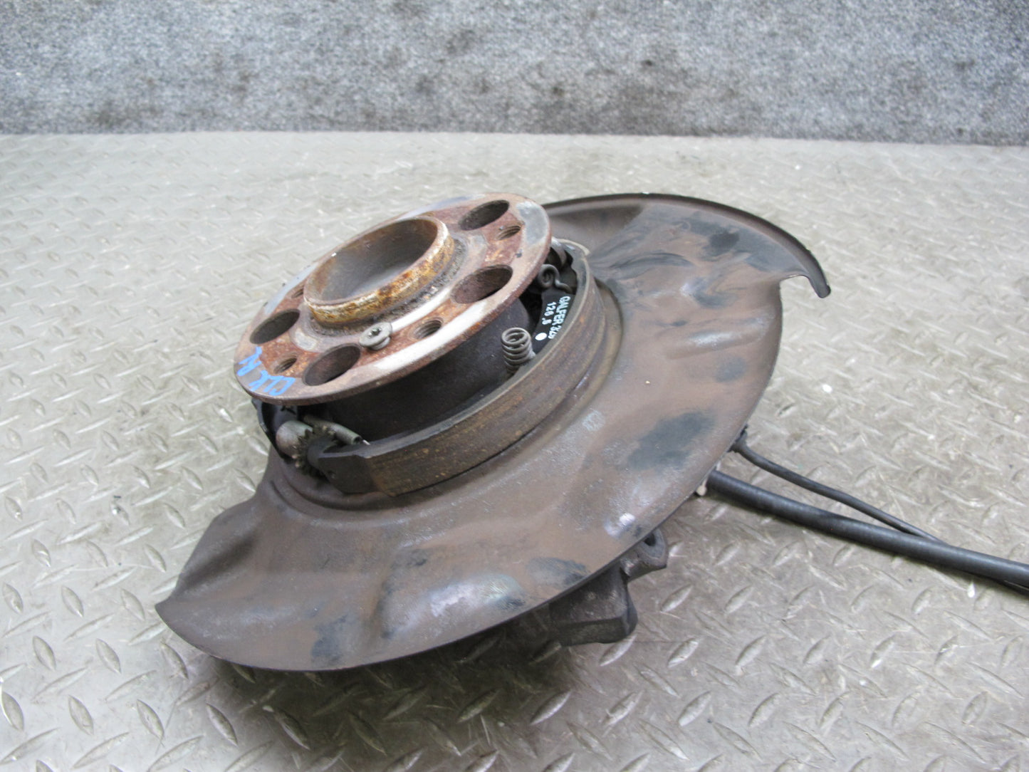 05-11 Mercedes R171 Slk-class Rear Left Spindle Knuckle Wheel Hub Bearing OEM