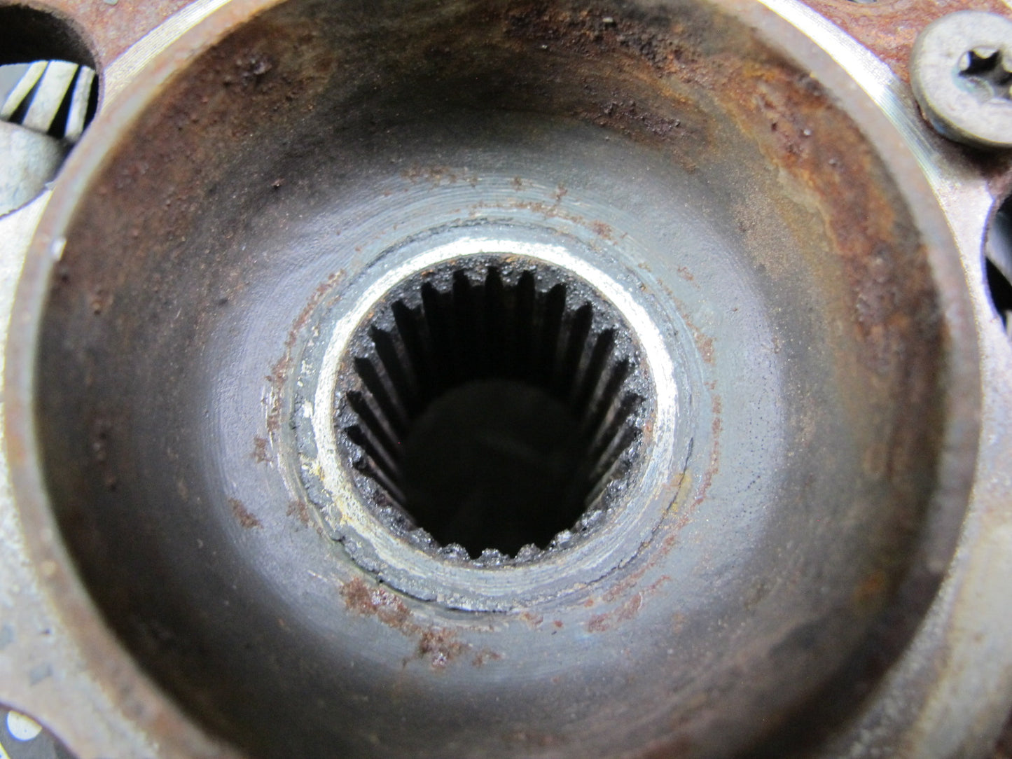 05-11 Mercedes R171 Slk-class Rear Left Spindle Knuckle Wheel Hub Bearing OEM
