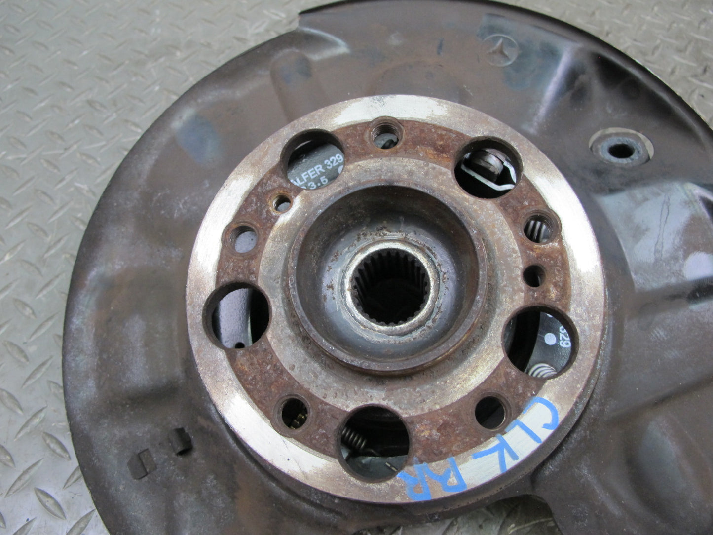 05-11 Mercedes R171 Slk-class Rear Right Spindle Knuckle Wheel Hub Bearing OEM