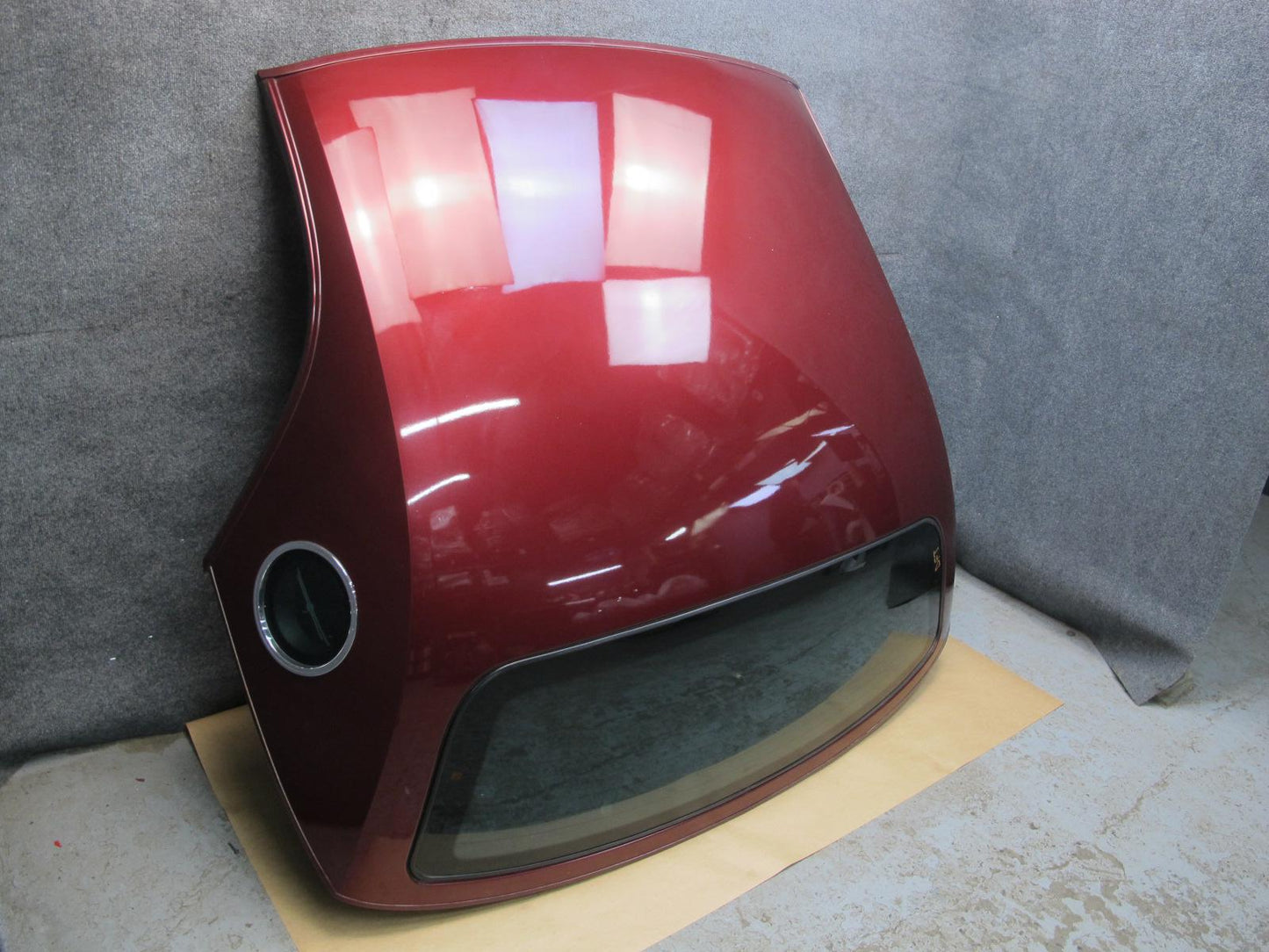 02-05 Ford Thunderbird Maroon Hard TOP Roof Panel w Mounting Brackets OEM