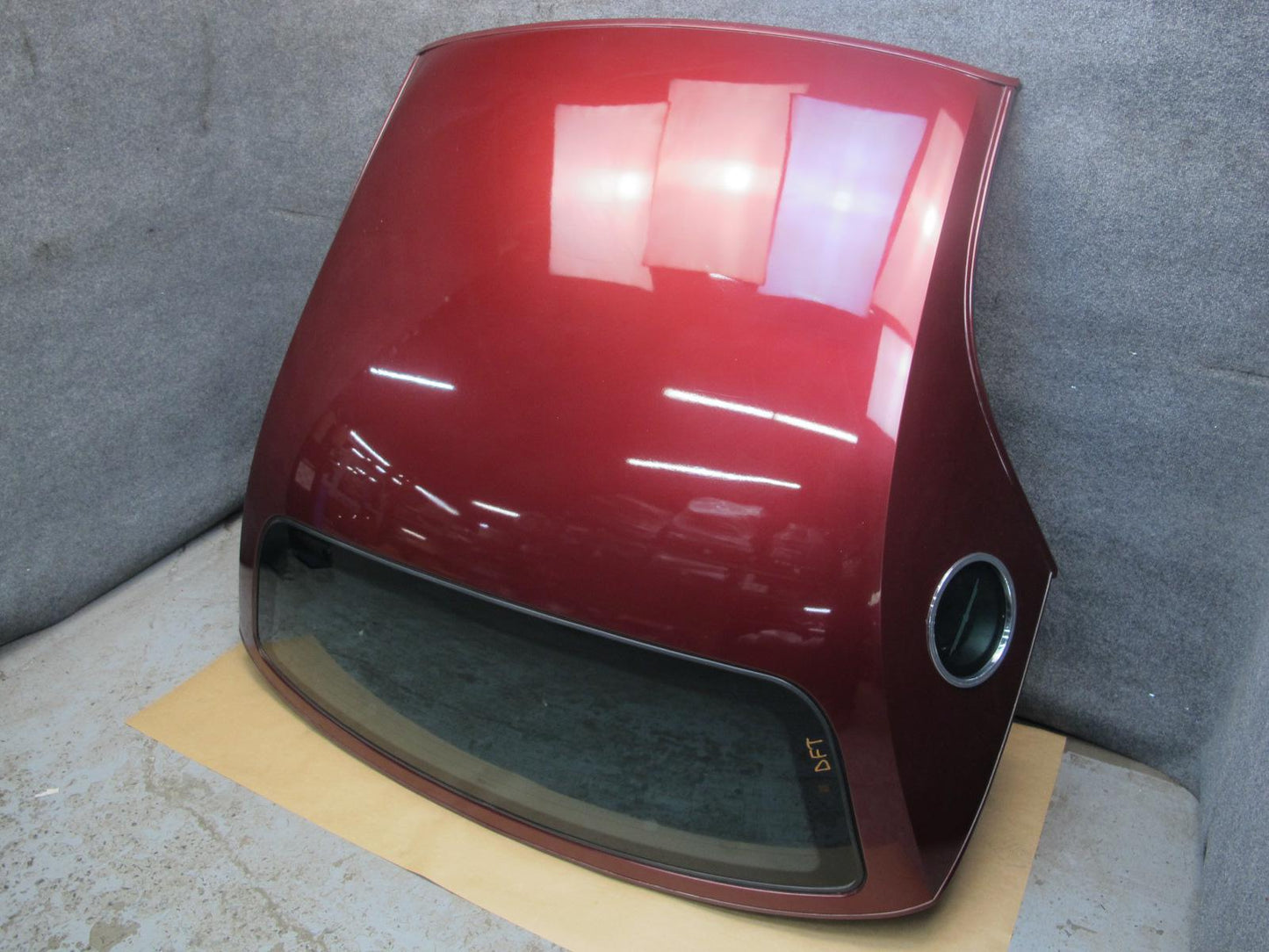 02-05 Ford Thunderbird Maroon Hard TOP Roof Panel w Mounting Brackets OEM