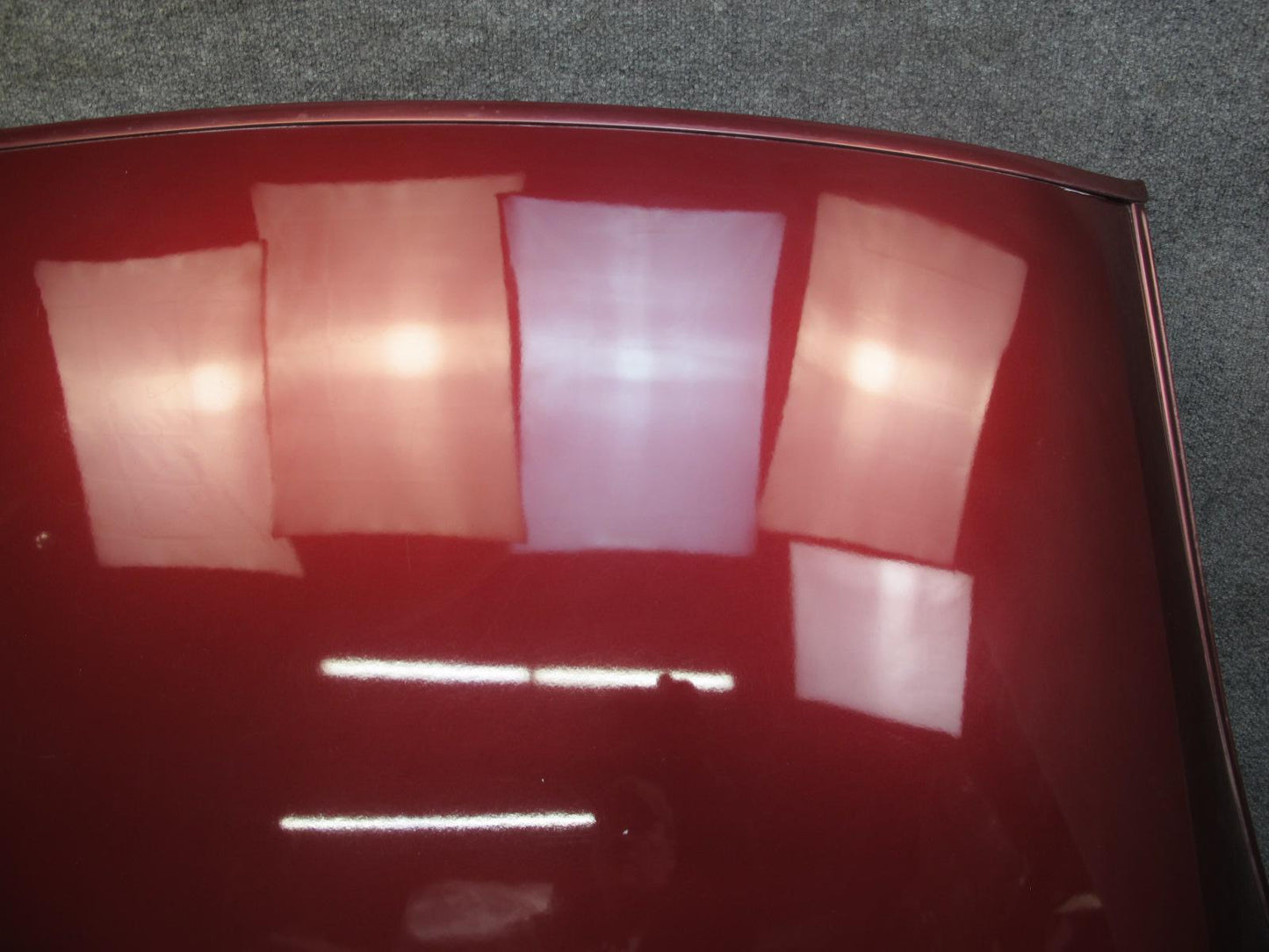 02-05 Ford Thunderbird Maroon Hard TOP Roof Panel w Mounting Brackets OEM