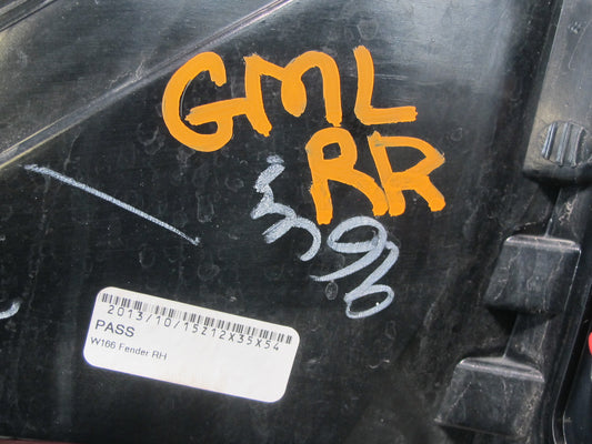 12-15 Mercedes W166 ML350 Rear Inner Outer Left & Right Side Tail Light Lamp Set