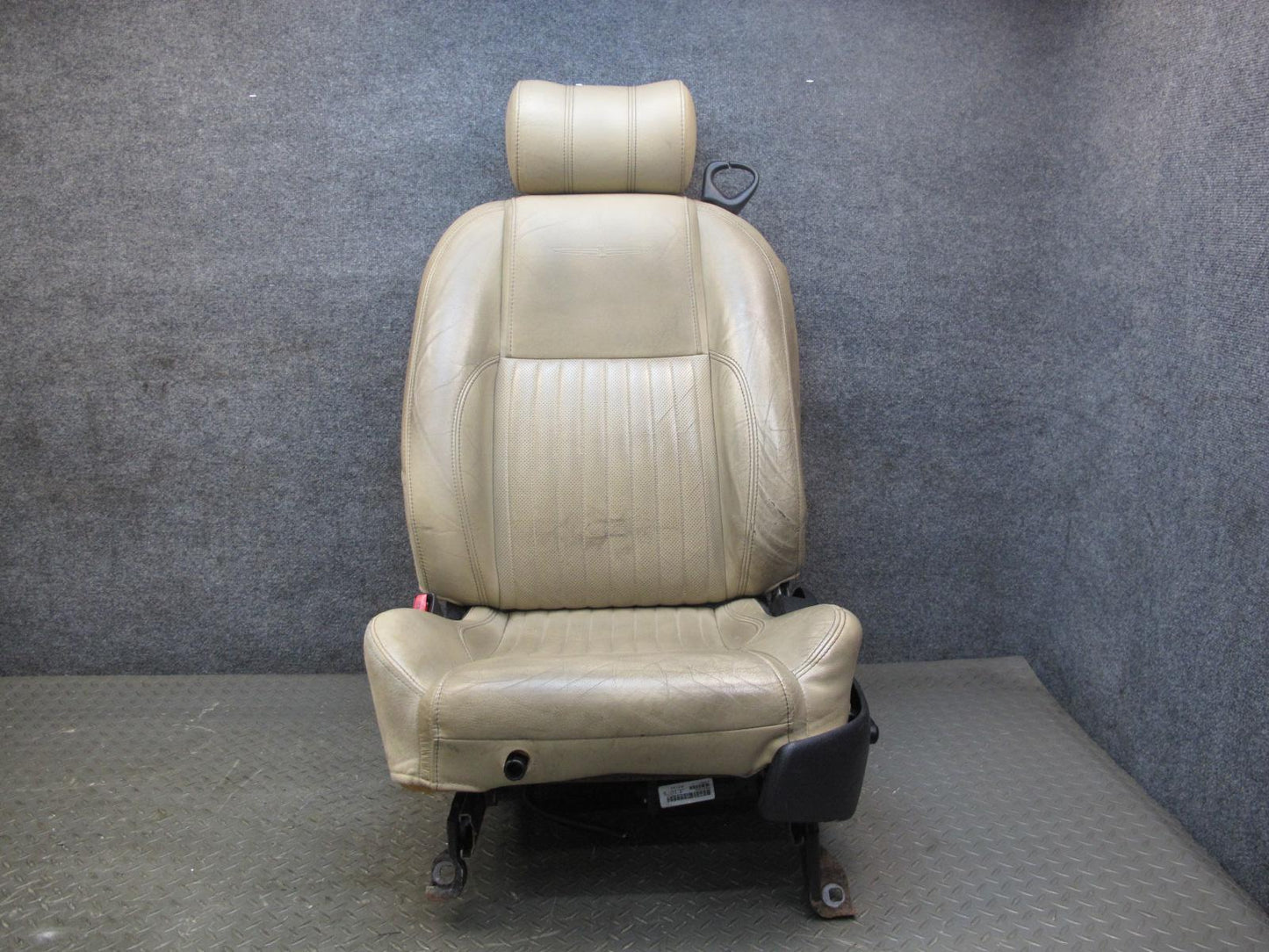02-05 Ford Thunderbird Set of 2 Front Left & Right Power Heated Leather Seat OEM