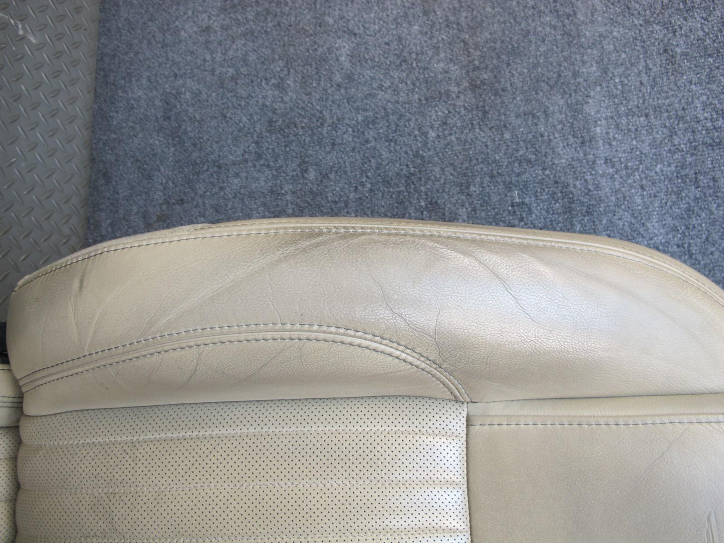 02-05 Ford Thunderbird Set of 2 Front Left & Right Power Heated Leather Seat OEM
