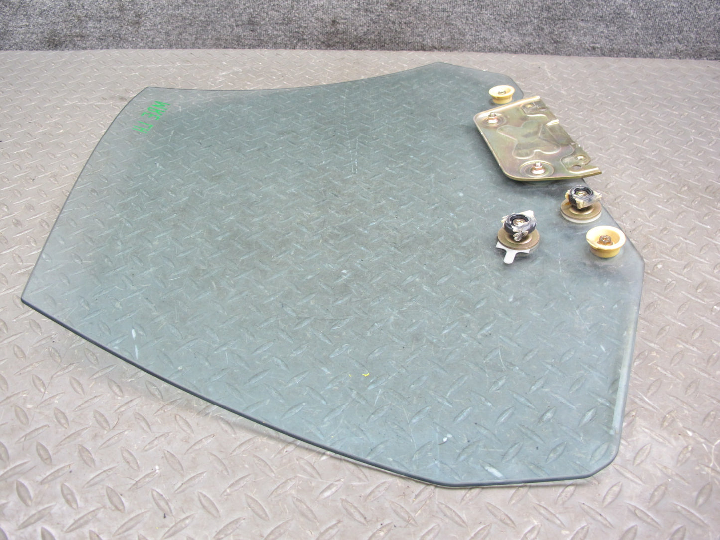 88-91 Mazda RX7 Convertible Left Driver Door Glass Window OEM