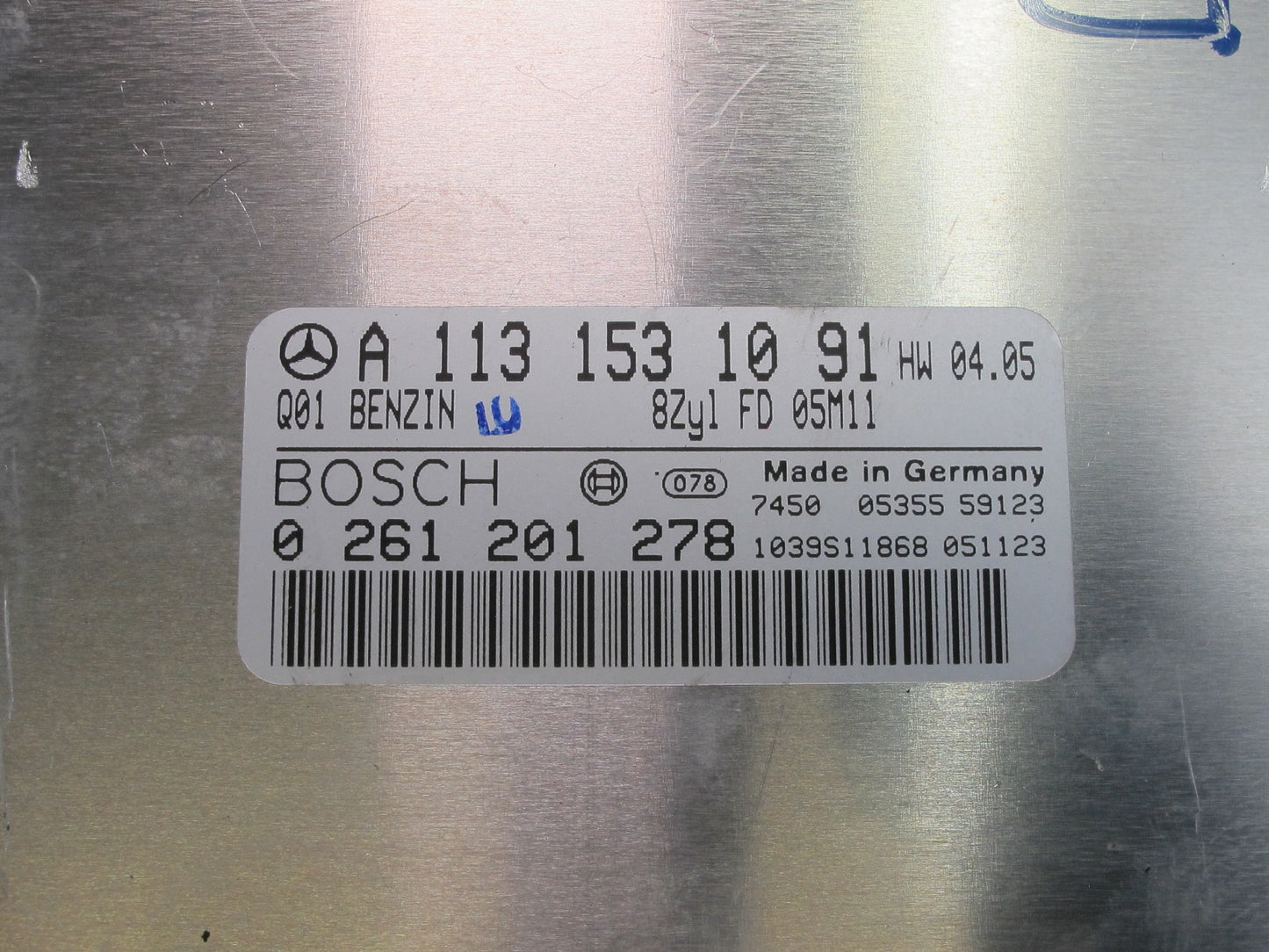 2006 Mercedes R230 M113 113.963 Engine ECU ECM Shifter Lock TCM Conductor Set