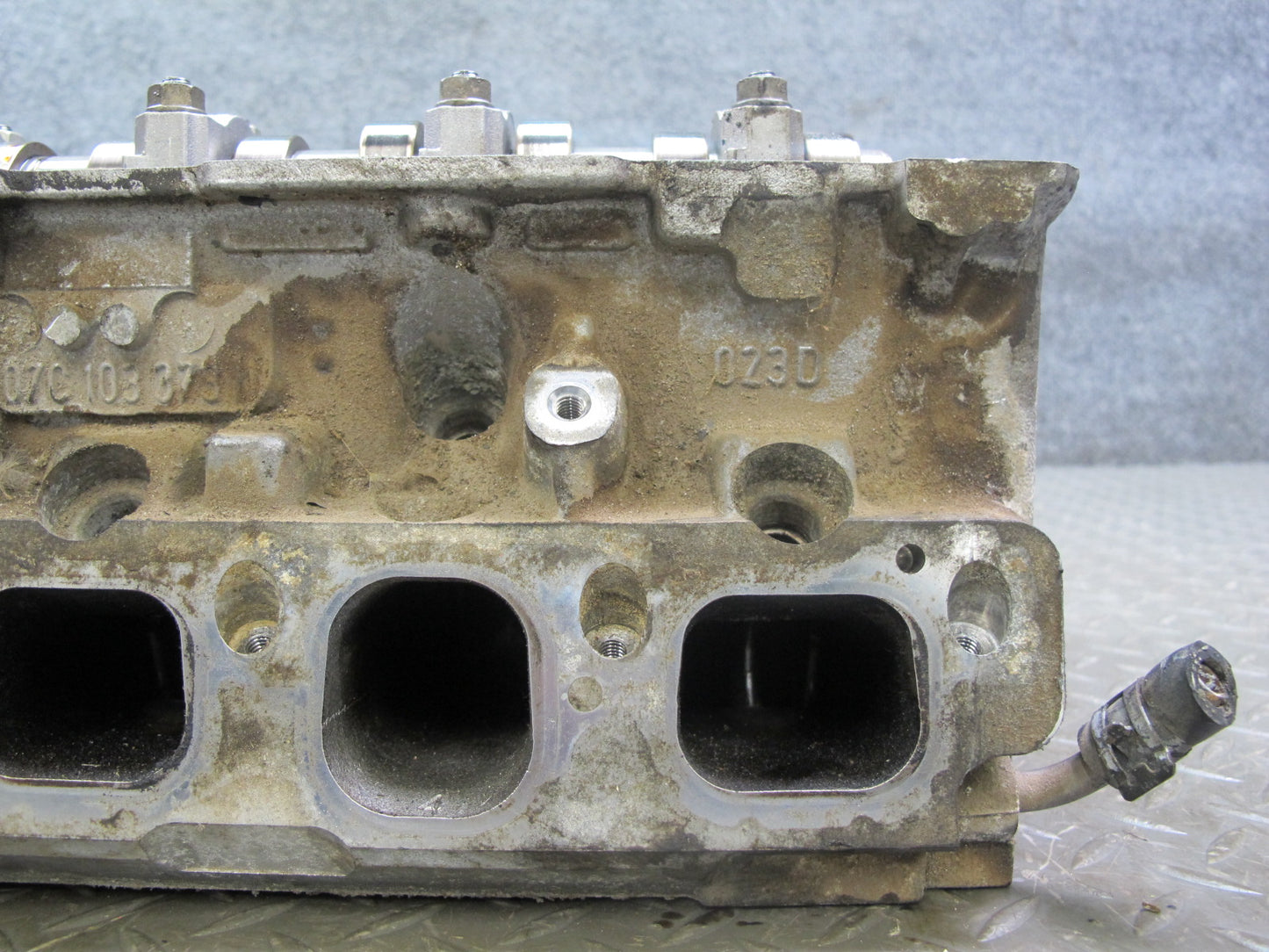 03-10 Bentley Continental GTC GT 6.0L Engine Left Cylinder Head w Camshafts 37k
