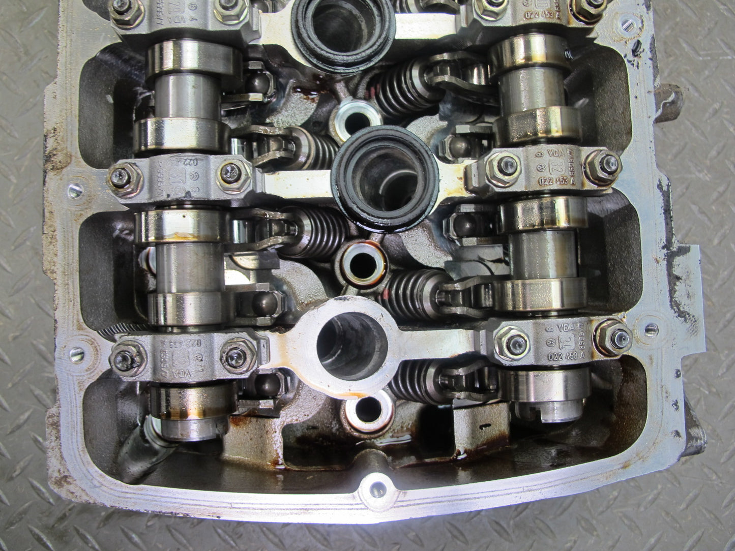 03-10 Bentley Continental GTC GT 6.0L Engine Left Cylinder Head w Camshafts 37k