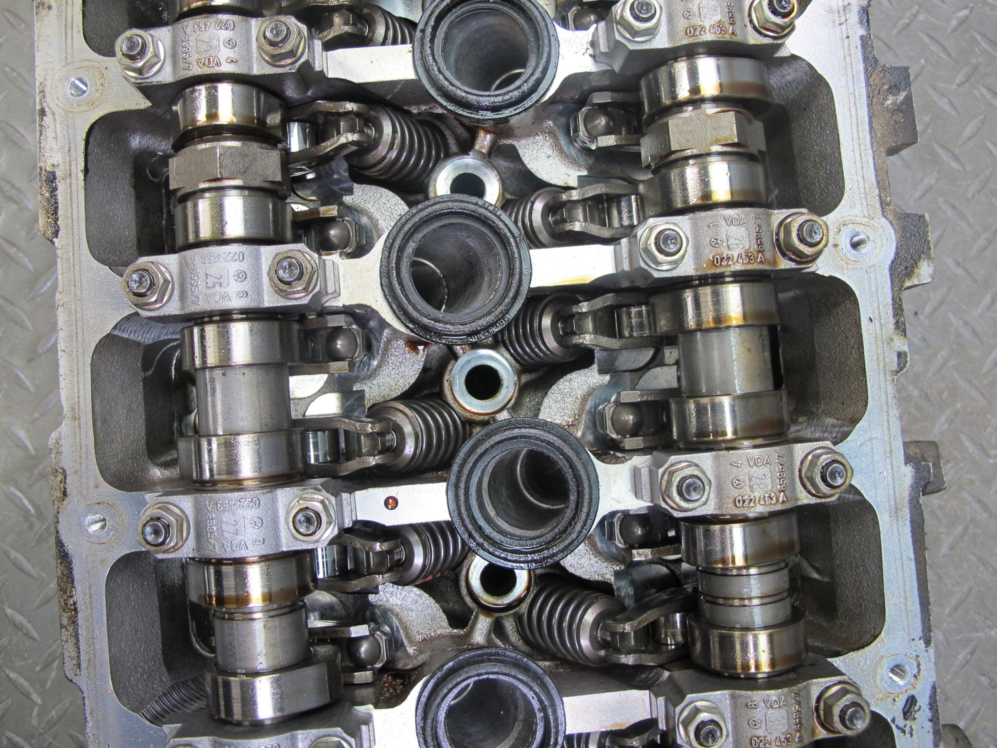 03-10 Bentley Continental GTC GT 6.0L Engine Left Cylinder Head w Camshafts 37k