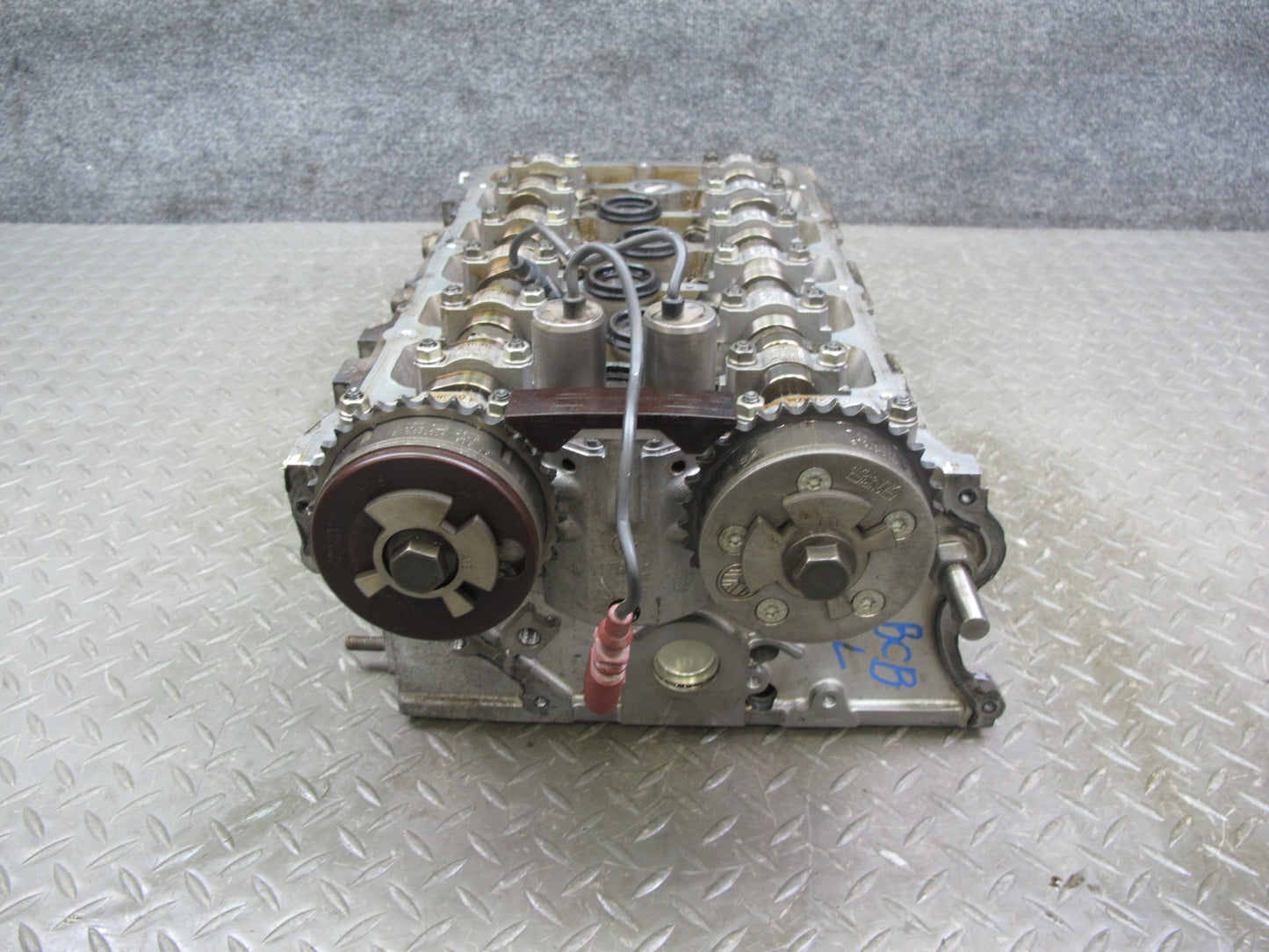 03-10 Bentley Continental GTC GT 6.0L Engine Left Cylinder Head w Camshafts 37k