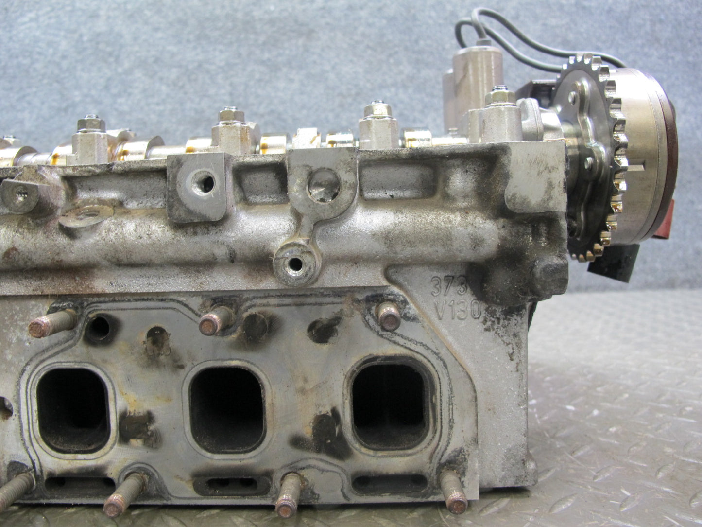 03-10 Bentley Continental GTC GT 6.0L Engine Left Cylinder Head w Camshafts 37k