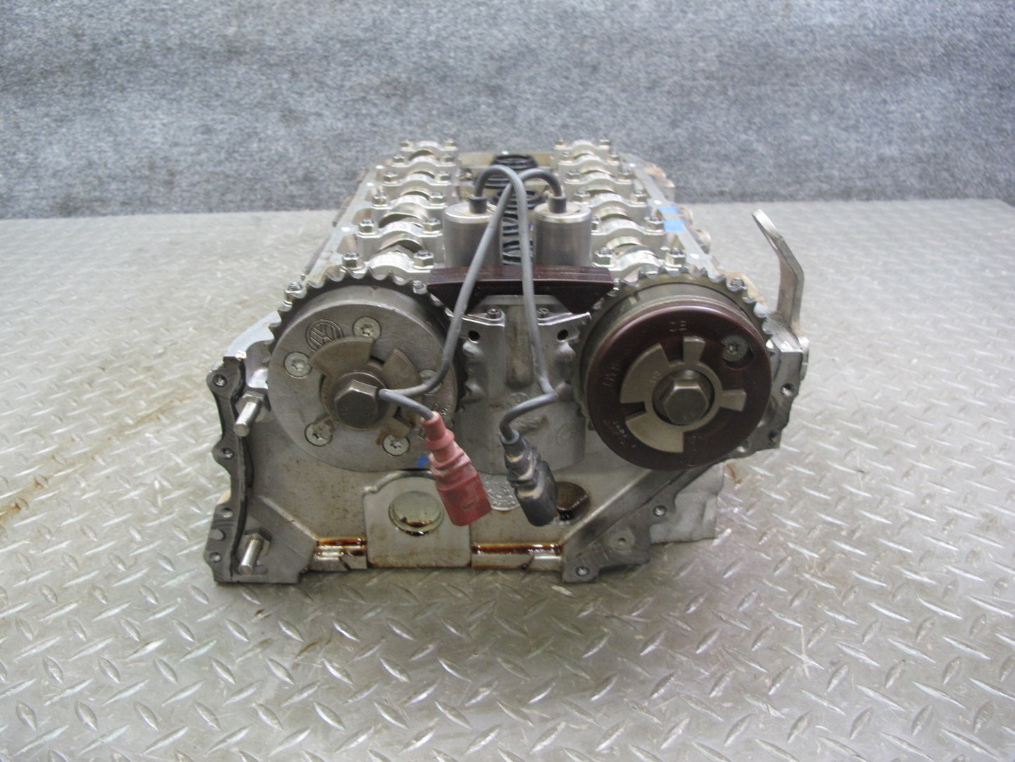 03-10 Bentley Continental GTC GT 6.0L Engine Right Cylinder Head w Camshafts 37k
