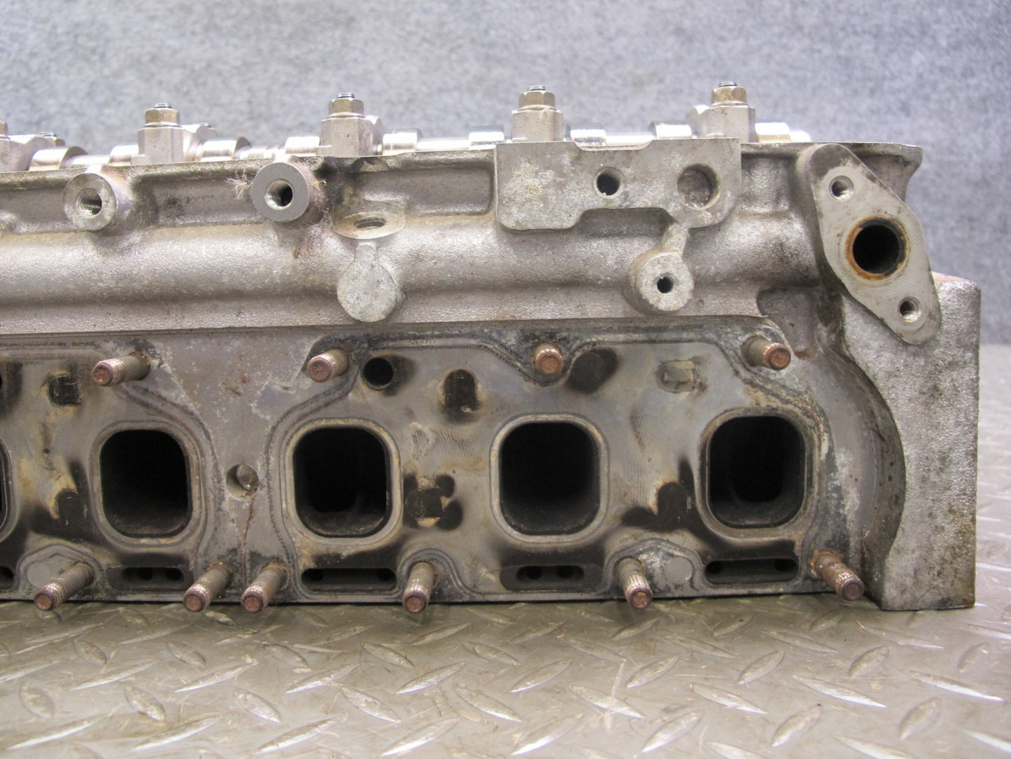 03-10 Bentley Continental GTC GT 6.0L Engine Right Cylinder Head w Camshafts 37k