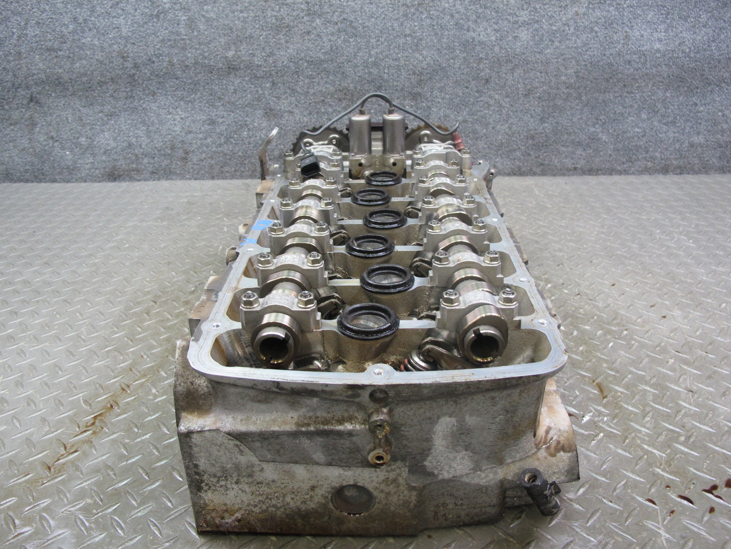 03-10 Bentley Continental GTC GT 6.0L Engine Right Cylinder Head w Camshafts 37k