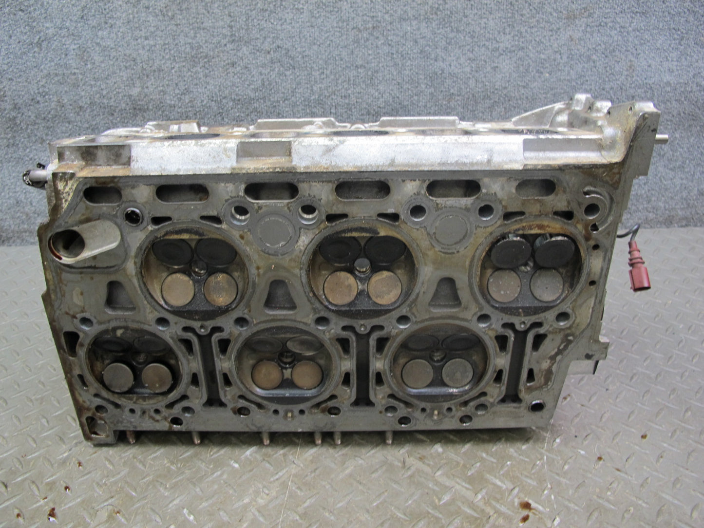 03-10 Bentley Continental GTC GT 6.0L Engine Right Cylinder Head w Camshafts 37k
