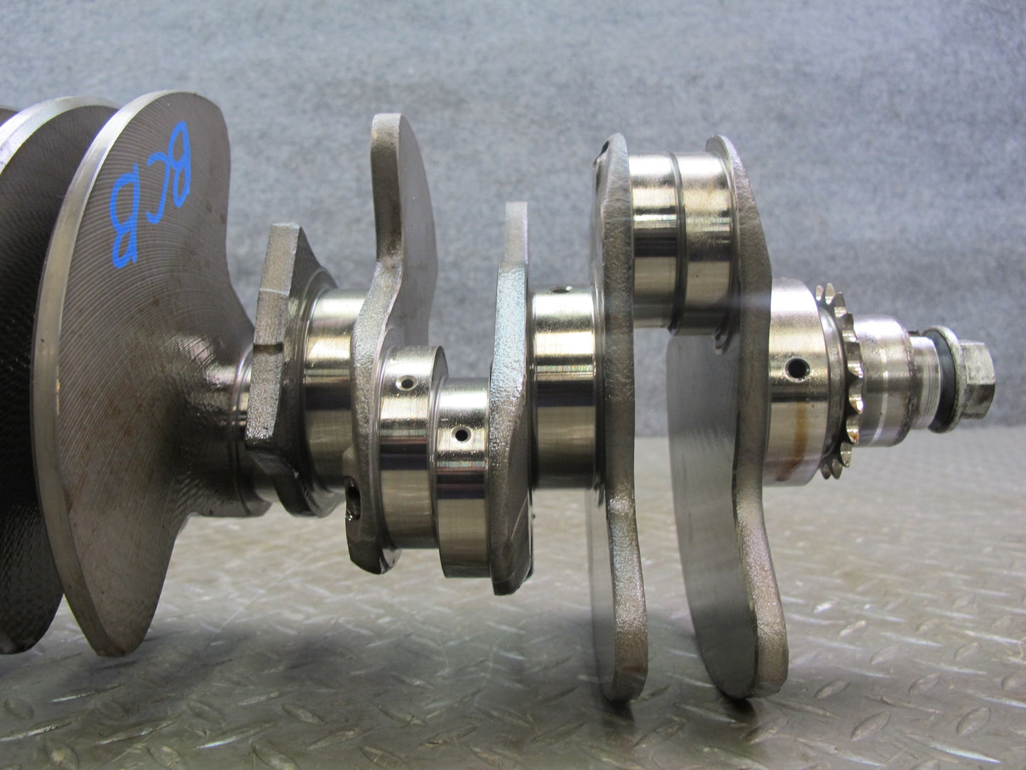 03-10 Bentley Continental GTC GT Flying Spur 6.0L Engine Crankshaft Unit 37k