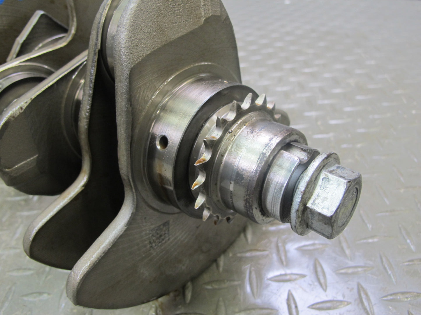 03-10 Bentley Continental GTC GT Flying Spur 6.0L Engine Crankshaft Unit 37k