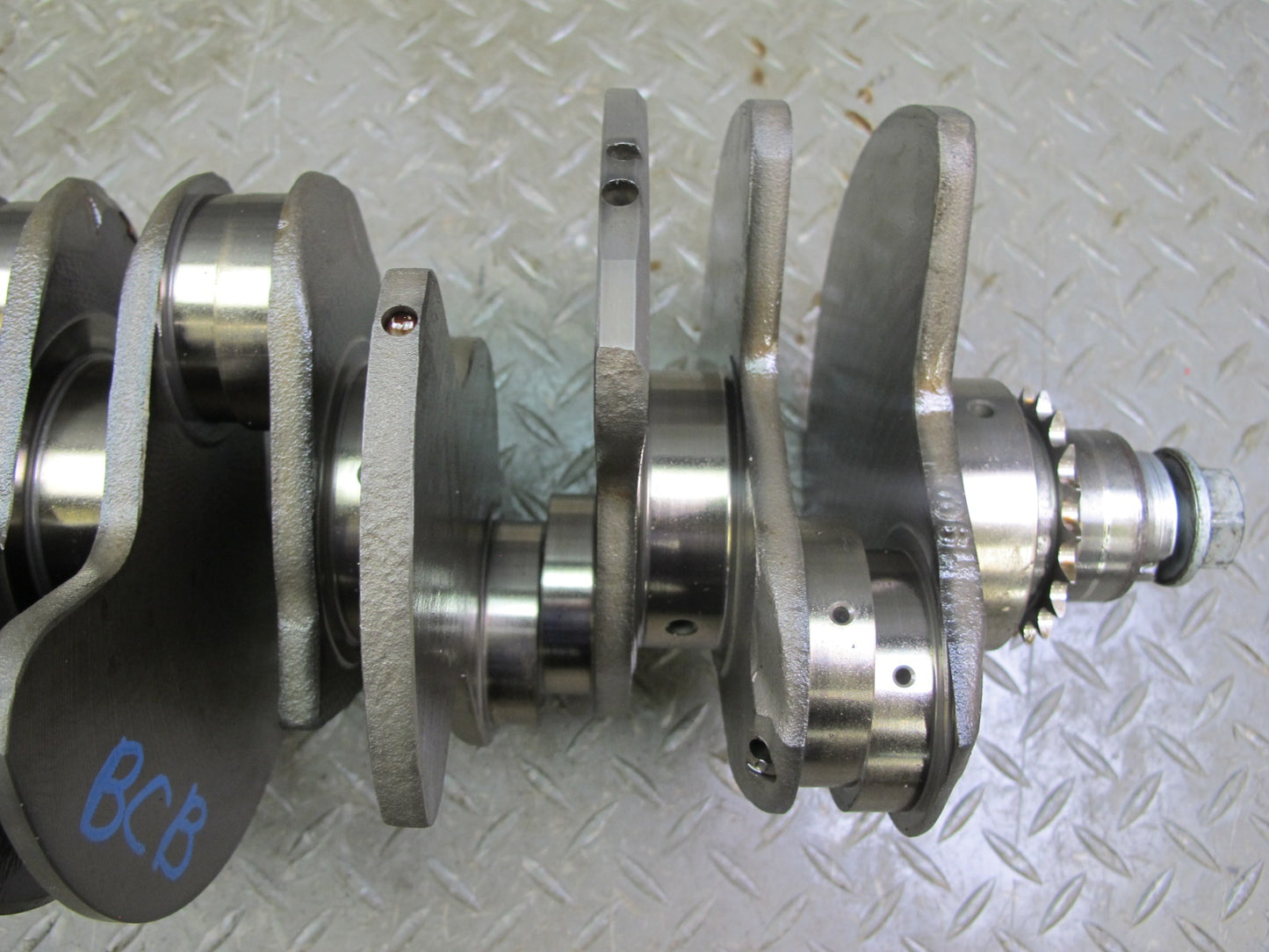 03-10 Bentley Continental GTC GT Flying Spur 6.0L Engine Crankshaft Unit 37k