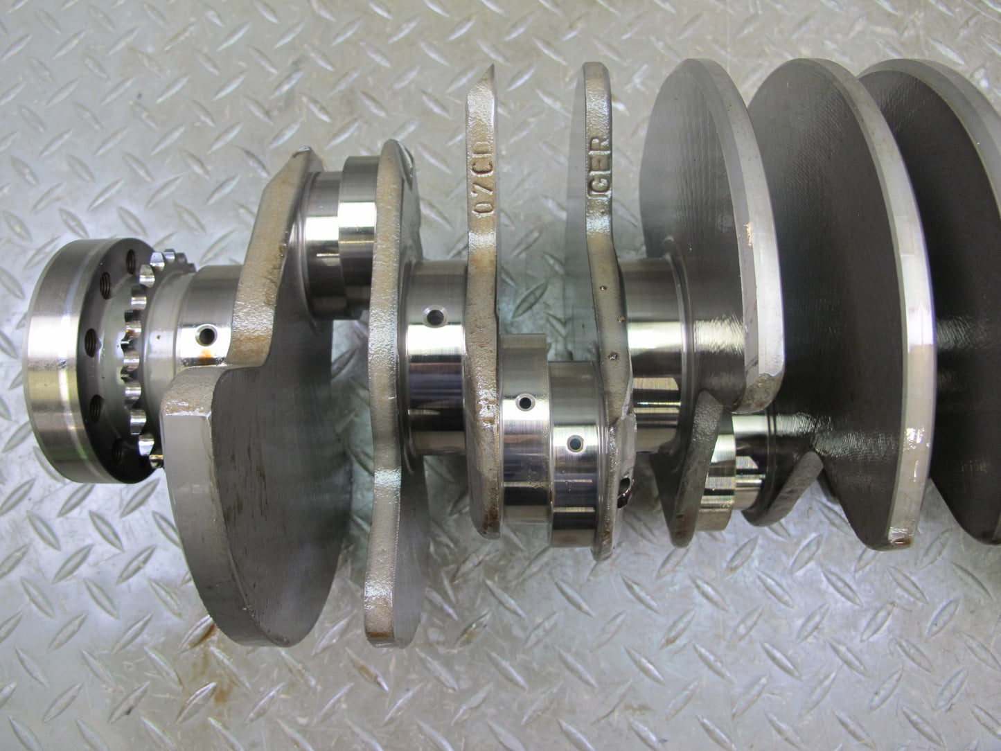 03-10 Bentley Continental GTC GT Flying Spur 6.0L Engine Crankshaft Unit 37k