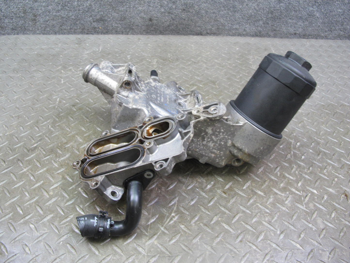 03-10 Bentley Continental GTC GT Flying Spur 6.0L Engine Oil Filter Housing 37k