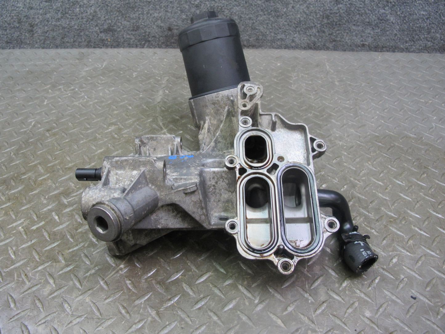 03-10 Bentley Continental GTC GT Flying Spur 6.0L Engine Oil Filter Housing 37k