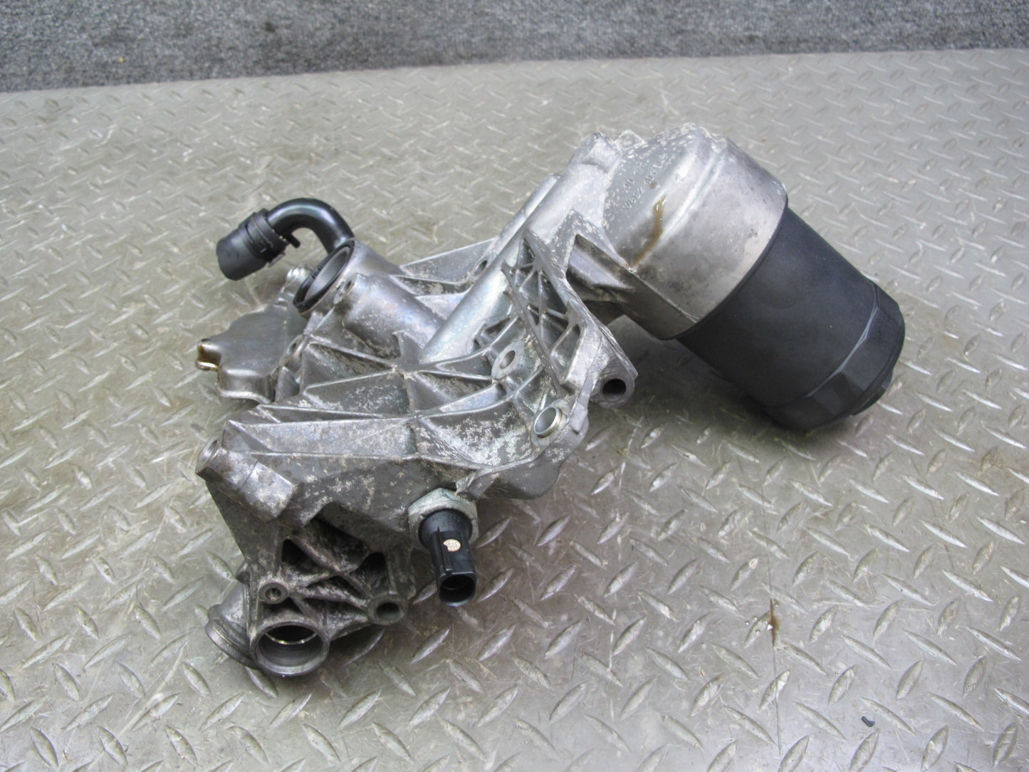 03-10 Bentley Continental GTC GT Flying Spur 6.0L Engine Oil Filter Housing 37k