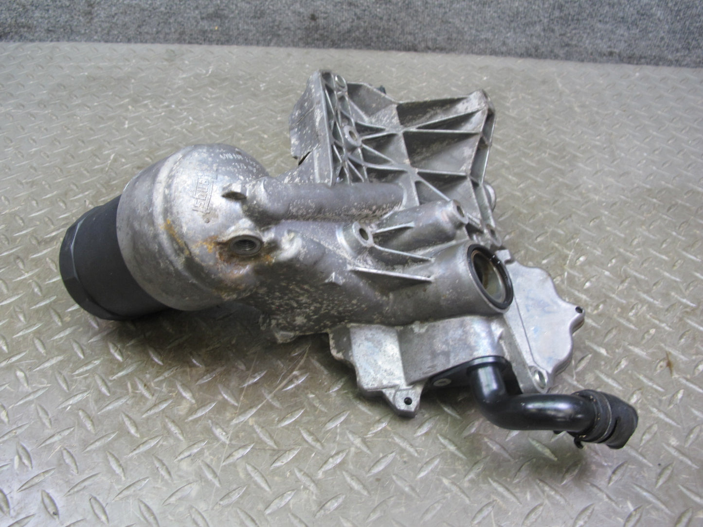 03-10 Bentley Continental GTC GT Flying Spur 6.0L Engine Oil Filter Housing 37k