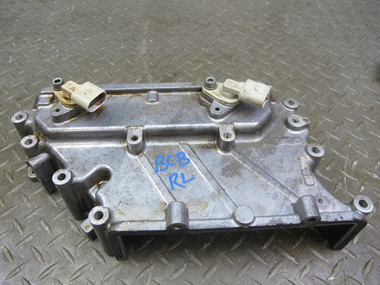 03-12 Bentley Continental GTC GT 6.0L Engine Rear Left Camshaft Timing Cover