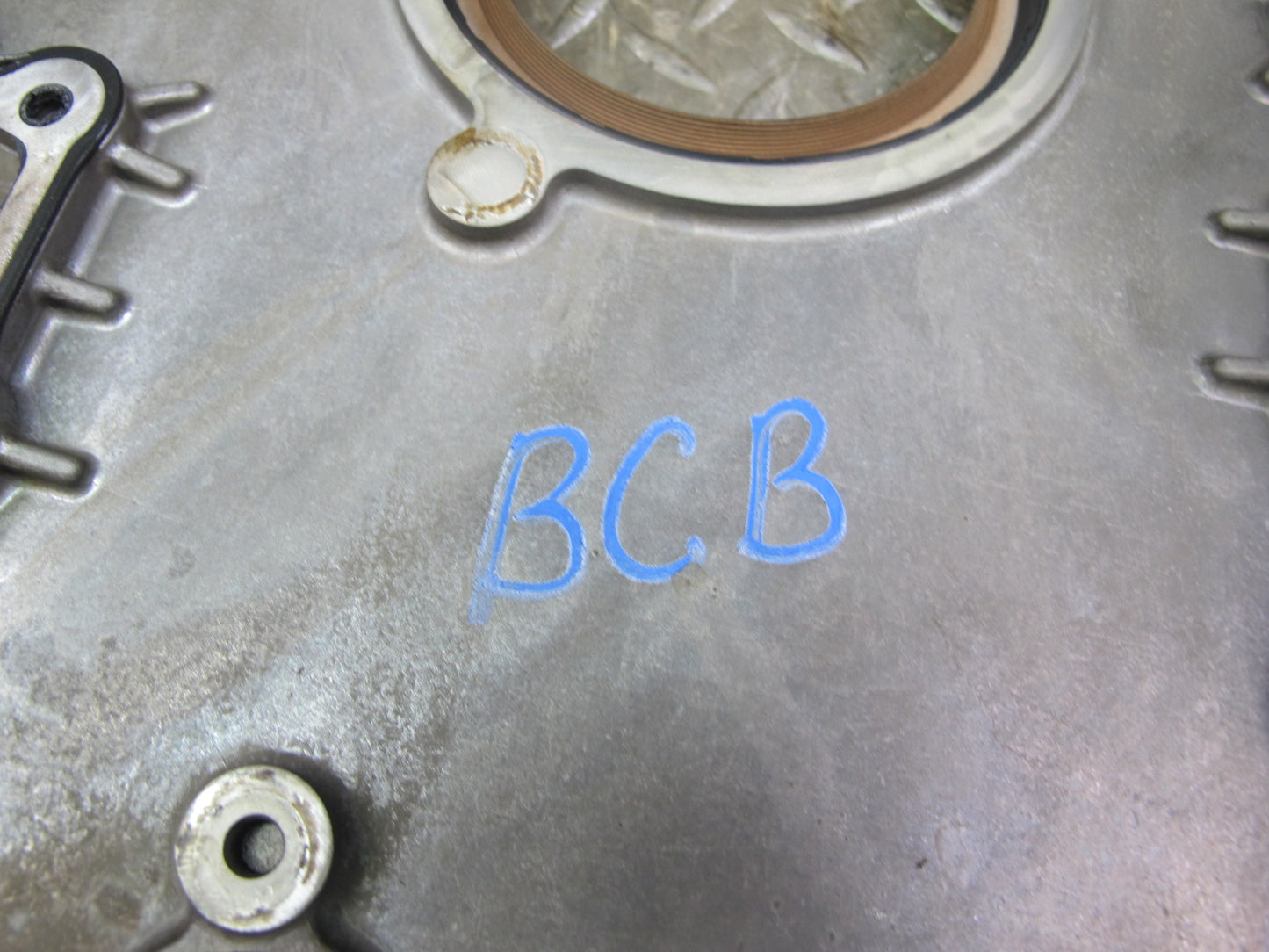 03-10 Bentley Continental GTC GT Flying Spur 6.0L Engine Rear Crankcase Cover