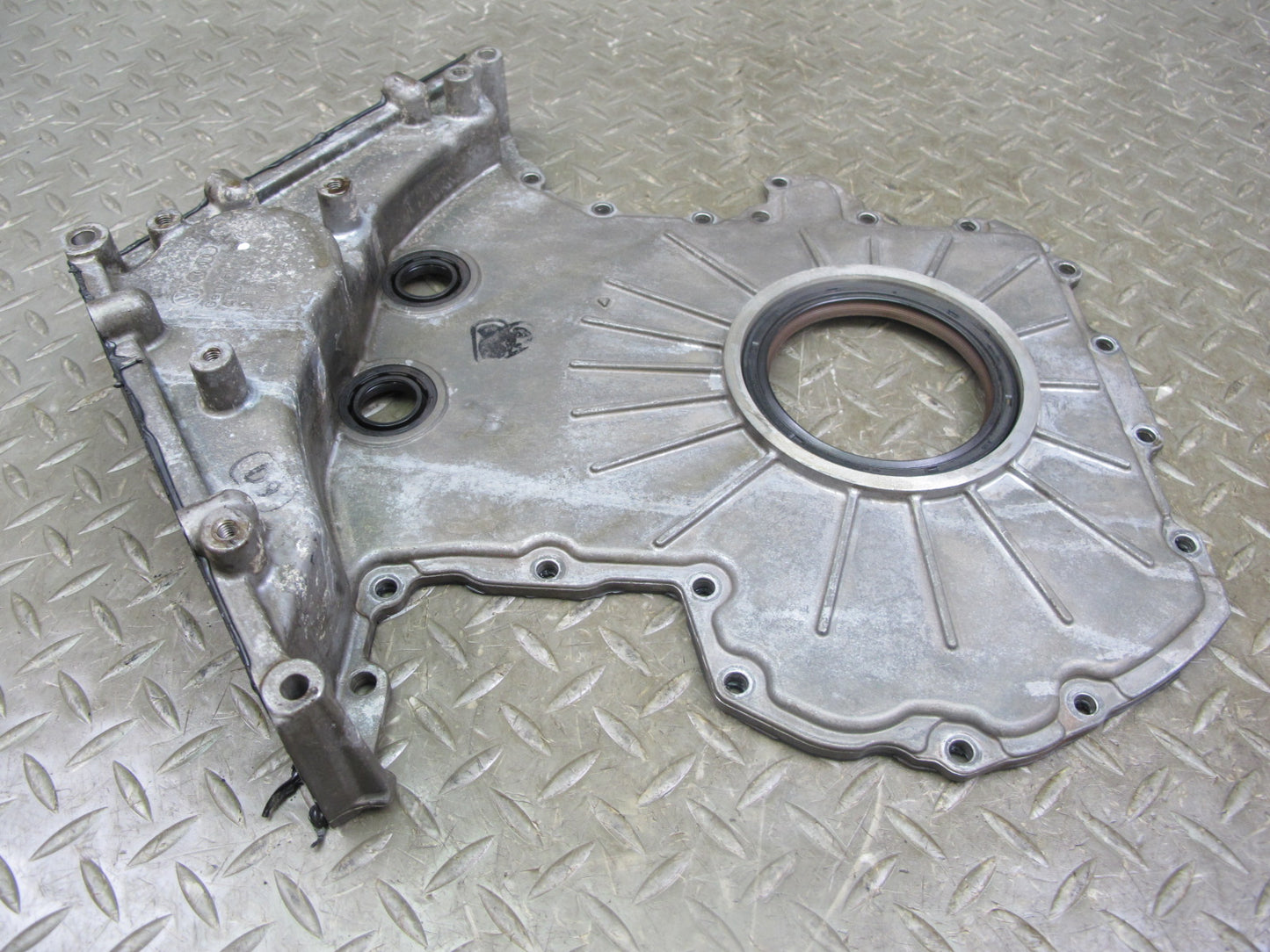 03-10 Bentley Continental GTC GT Flying Spur 6.0L Engine Rear Crankcase Cover