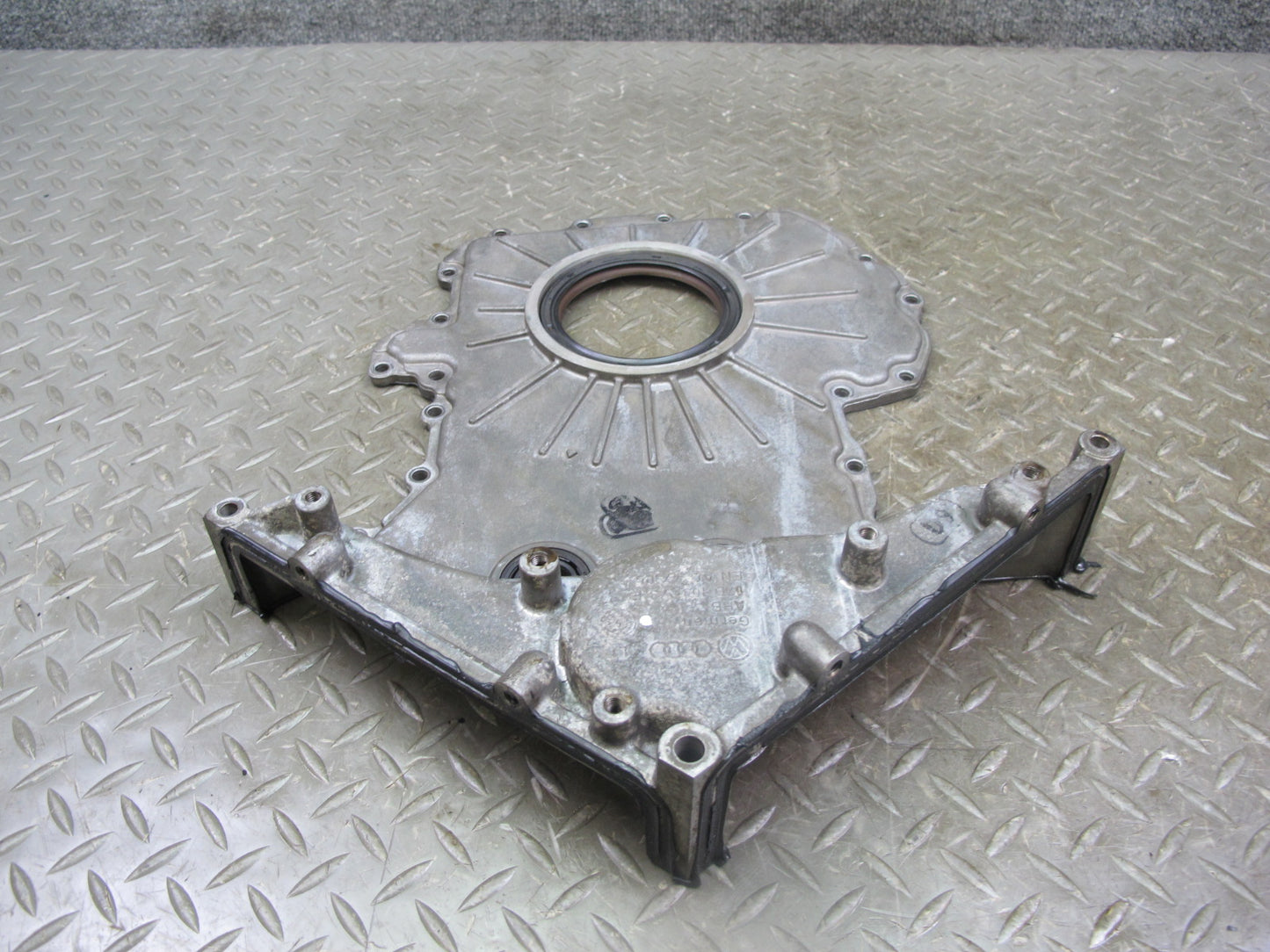 03-10 Bentley Continental GTC GT Flying Spur 6.0L Engine Rear Crankcase Cover