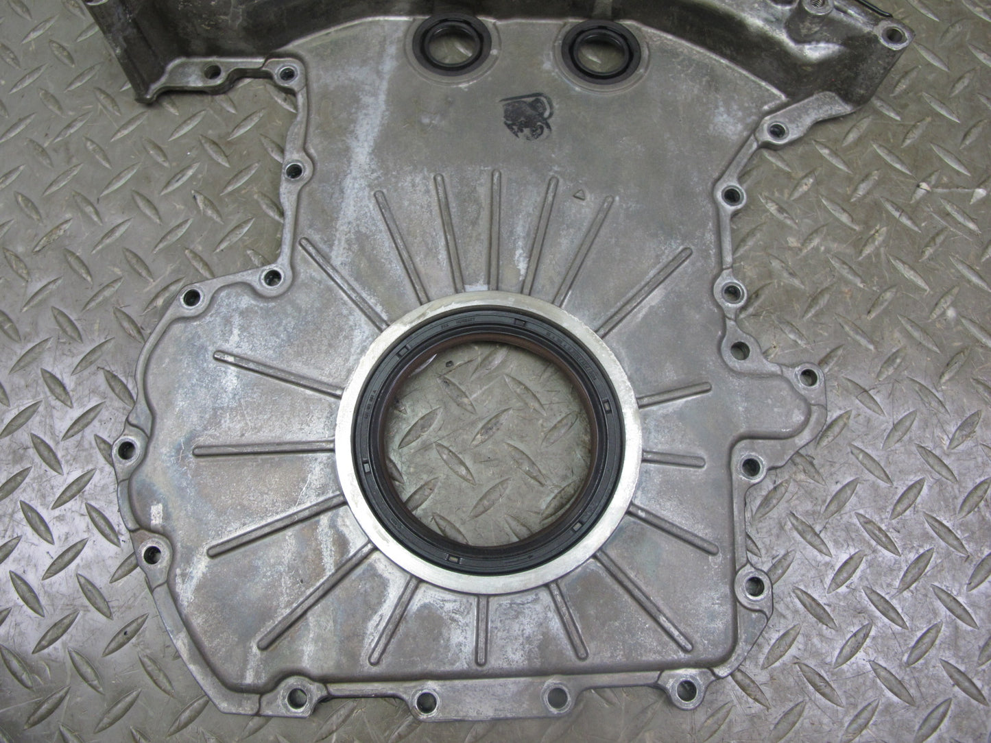 03-10 Bentley Continental GTC GT Flying Spur 6.0L Engine Rear Crankcase Cover