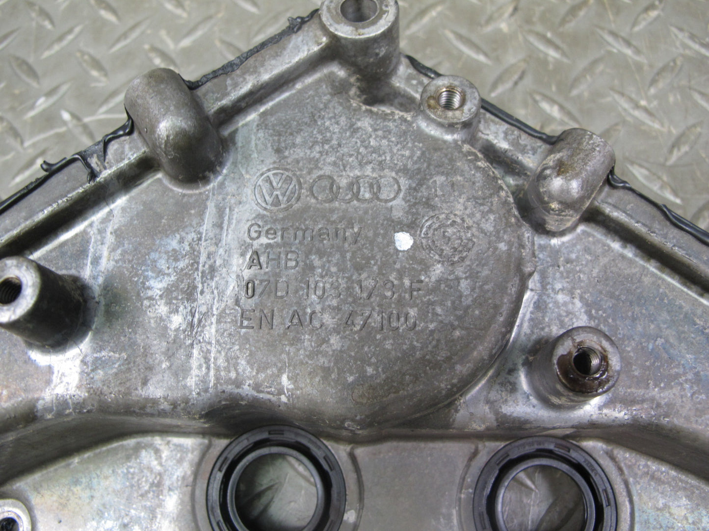 03-10 Bentley Continental GTC GT Flying Spur 6.0L Engine Rear Crankcase Cover