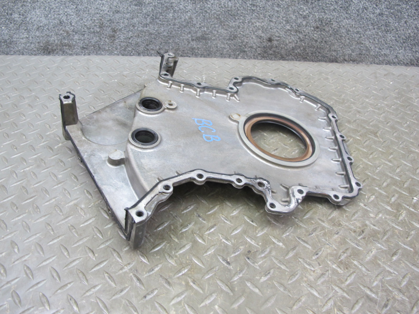 03-10 Bentley Continental GTC GT Flying Spur 6.0L Engine Rear Crankcase Cover