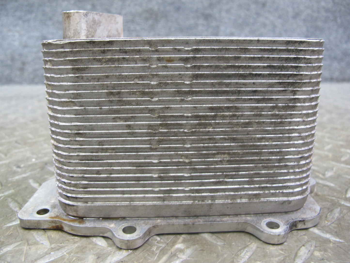 07-10 Bentley Continental GTC GT Engine Oil Cooler Heat Exchanger 07C117037K