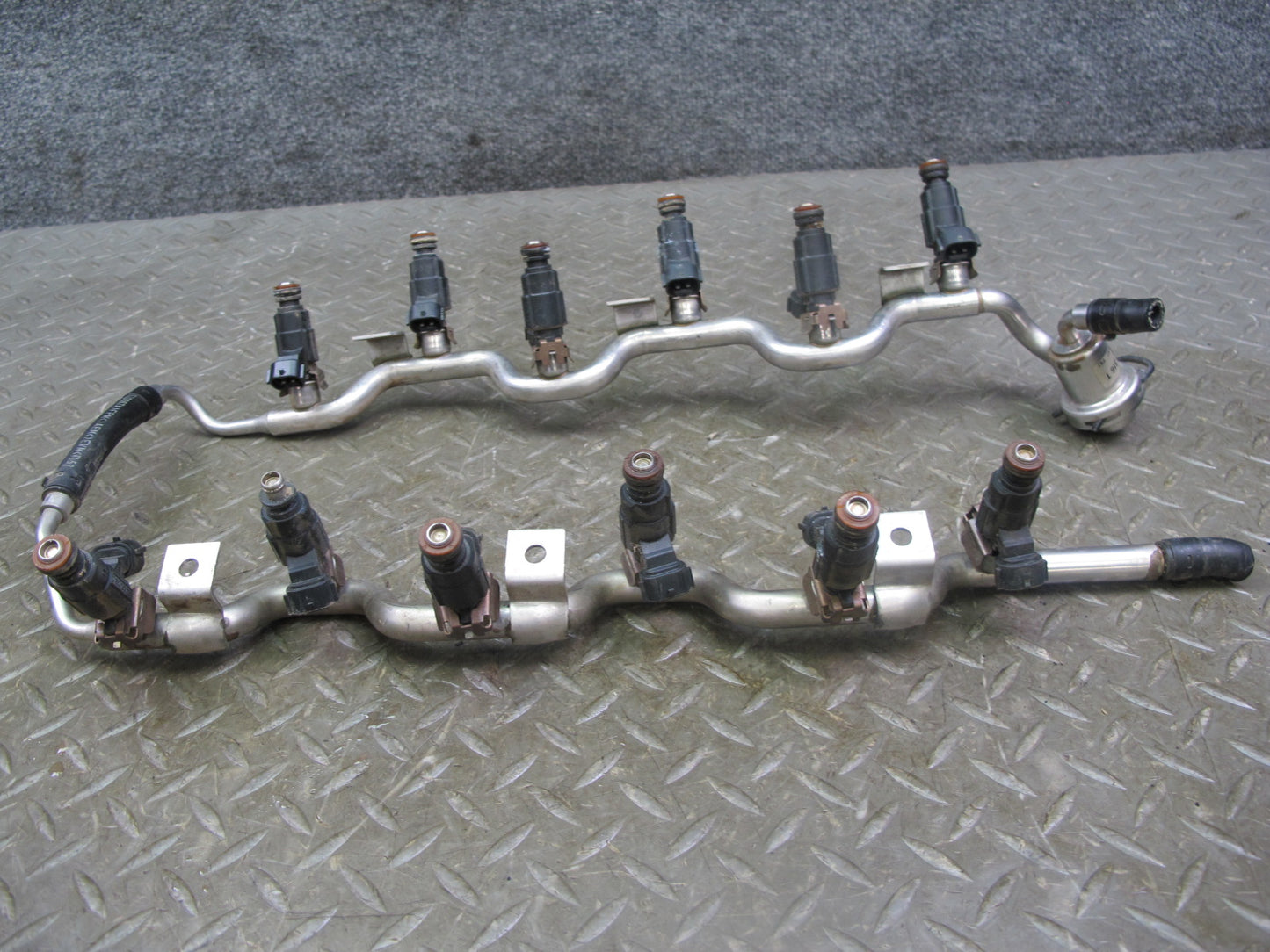 03-10 Bentley Continental GTC GT Flying Spur 6.0L Fuel Rail Injector Set 37k