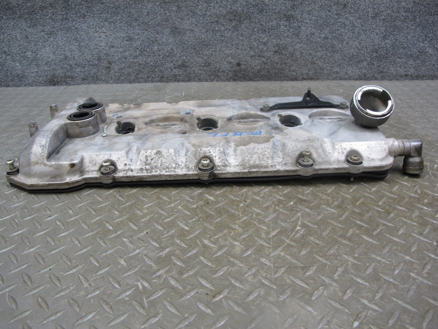 03-12 Bentley Continental GTC GT 6.0L Engine Left Cylinder Head Valve Cover