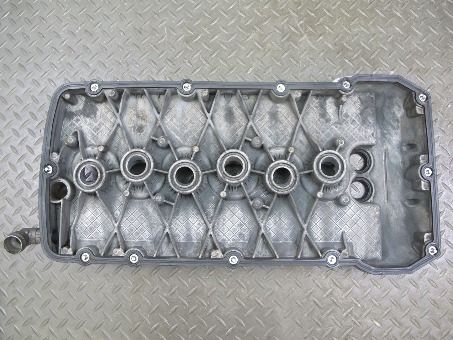03-12 Bentley Continental GTC GT 6.0L Engine Left Cylinder Head Valve Cover