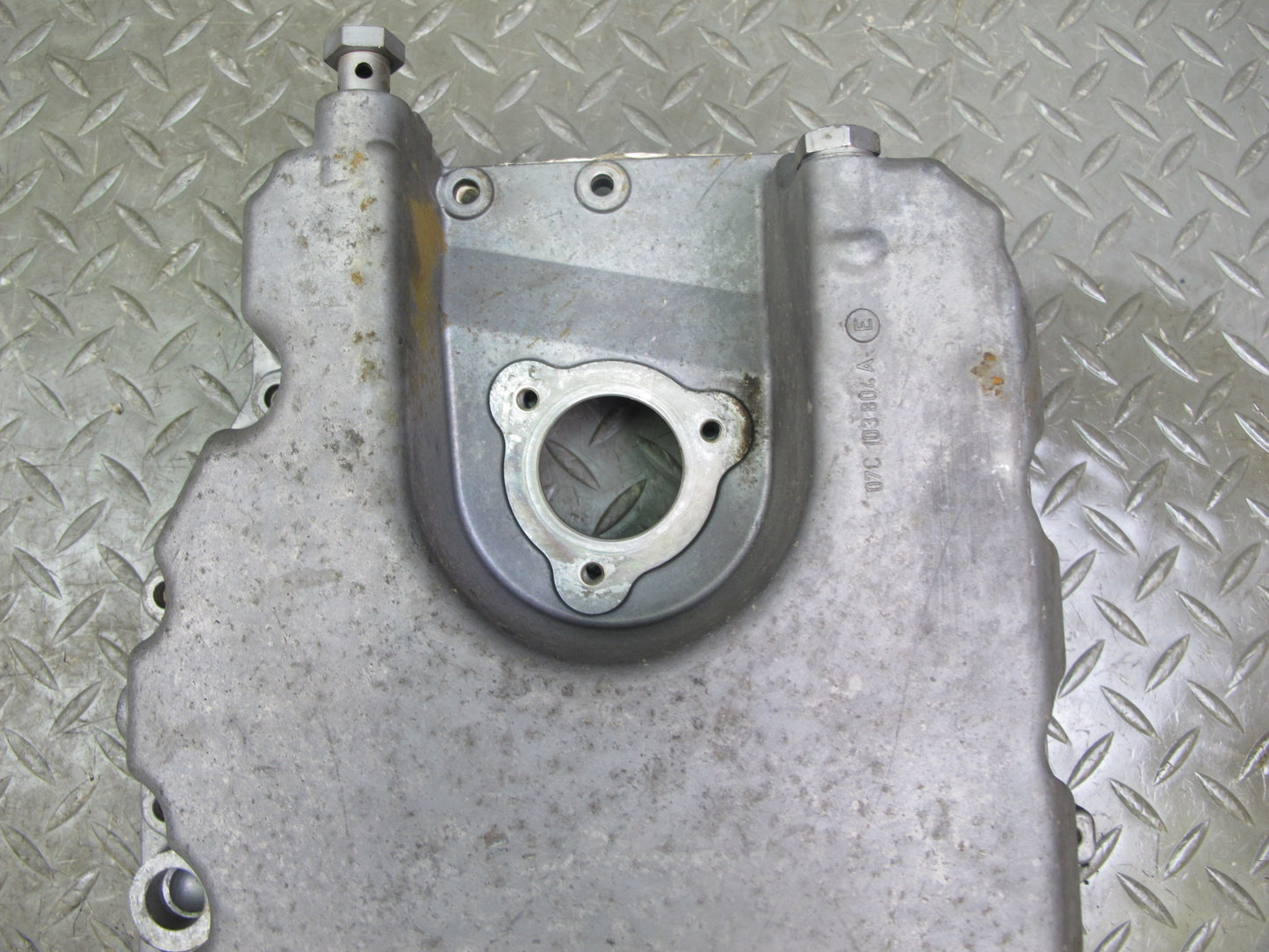 03-12 Bentley Continental GTC GT 6.0L Engine Lower Oil Pan 07C103804AE