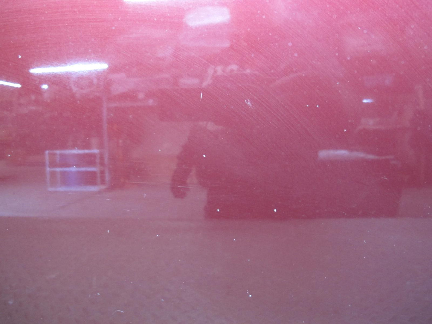02-05 Ford Thunderbird Front Left Driver Door Shell Panel Maroon OEM