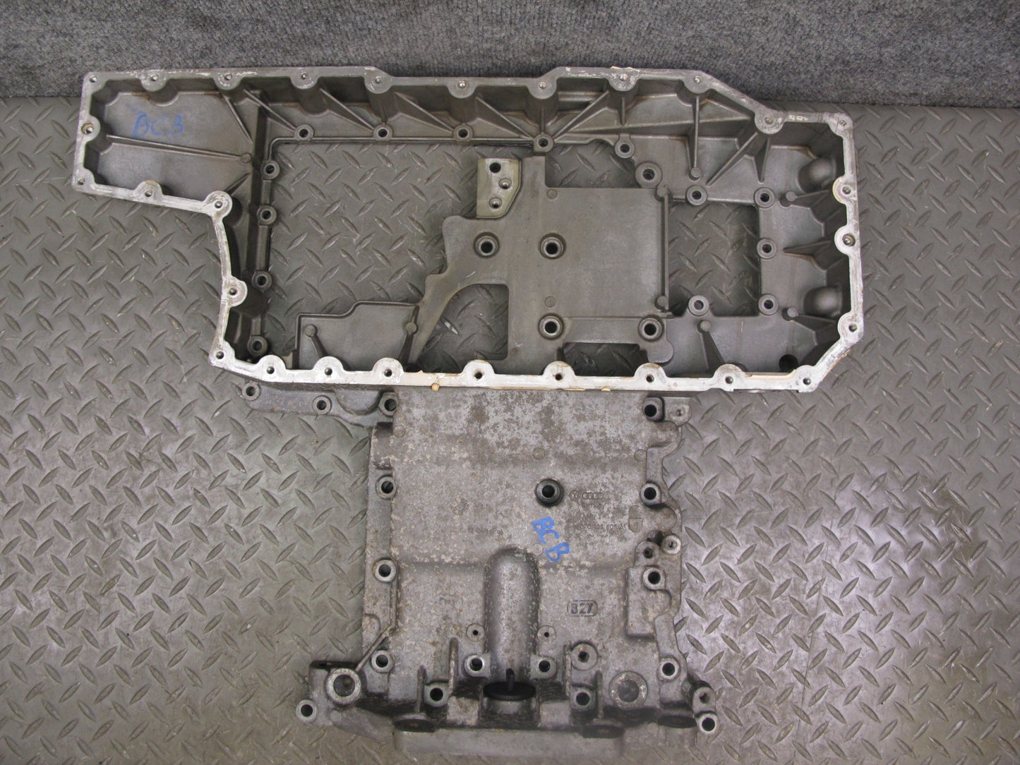 03-12 Bentley Continental GTC GT 6.0L Engine Upper Oil Pan 07C103805A