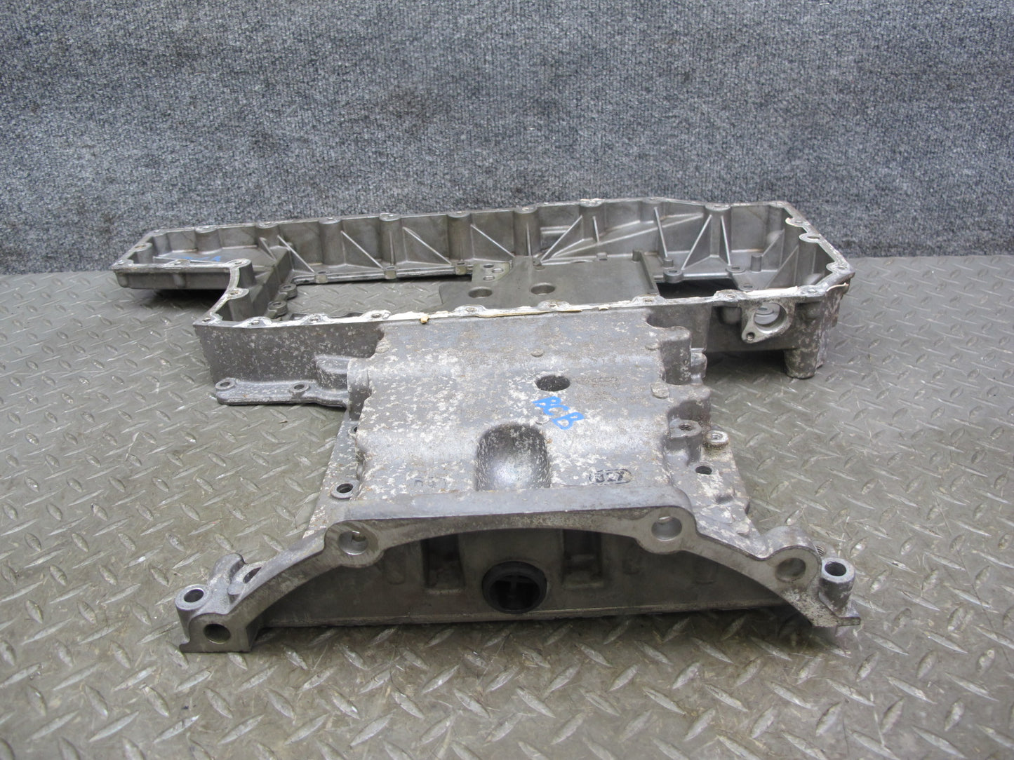 03-12 Bentley Continental GTC GT 6.0L Engine Upper Oil Pan 07C103805A